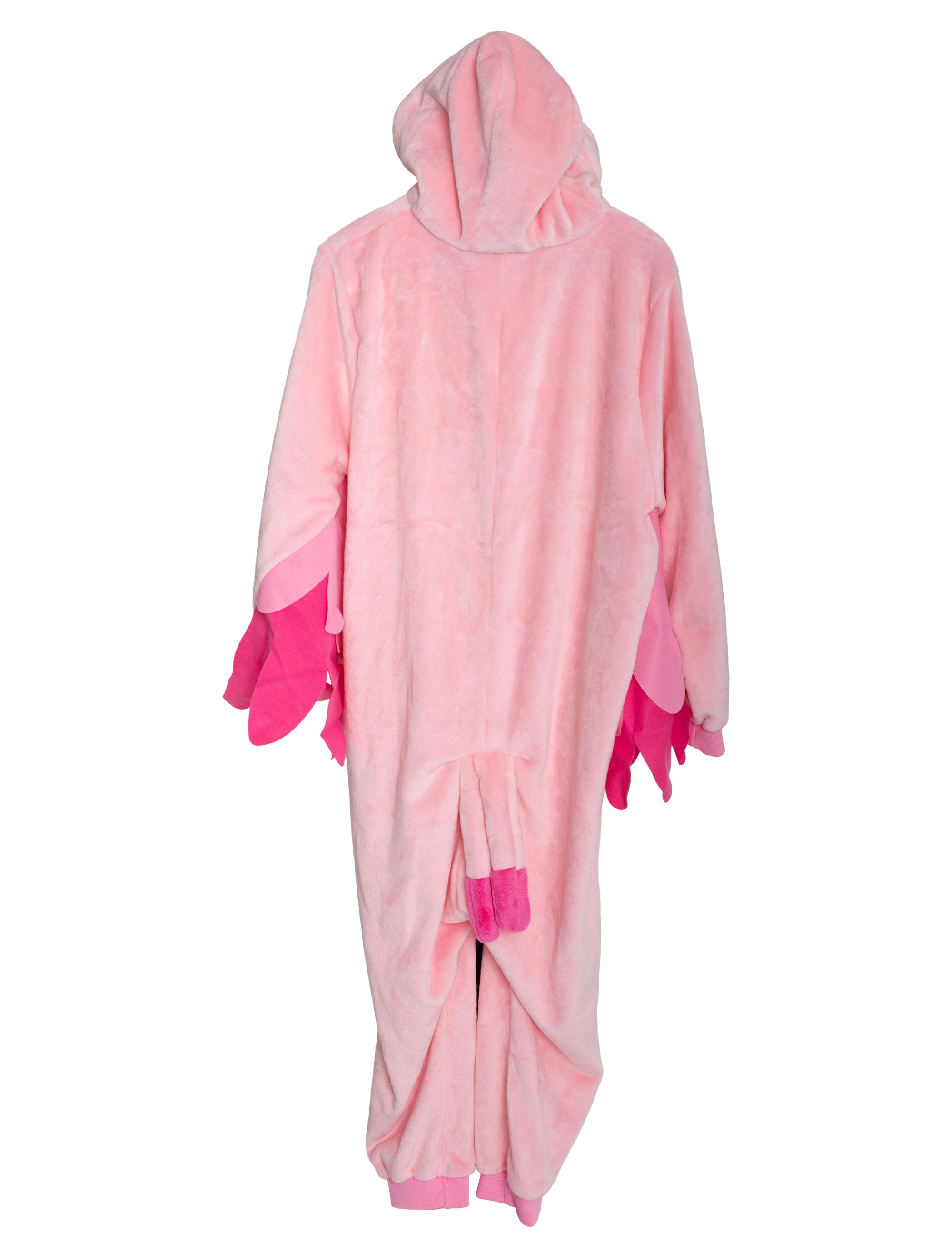 Overall Plüsch Flamingo Kinder rosa 140/164