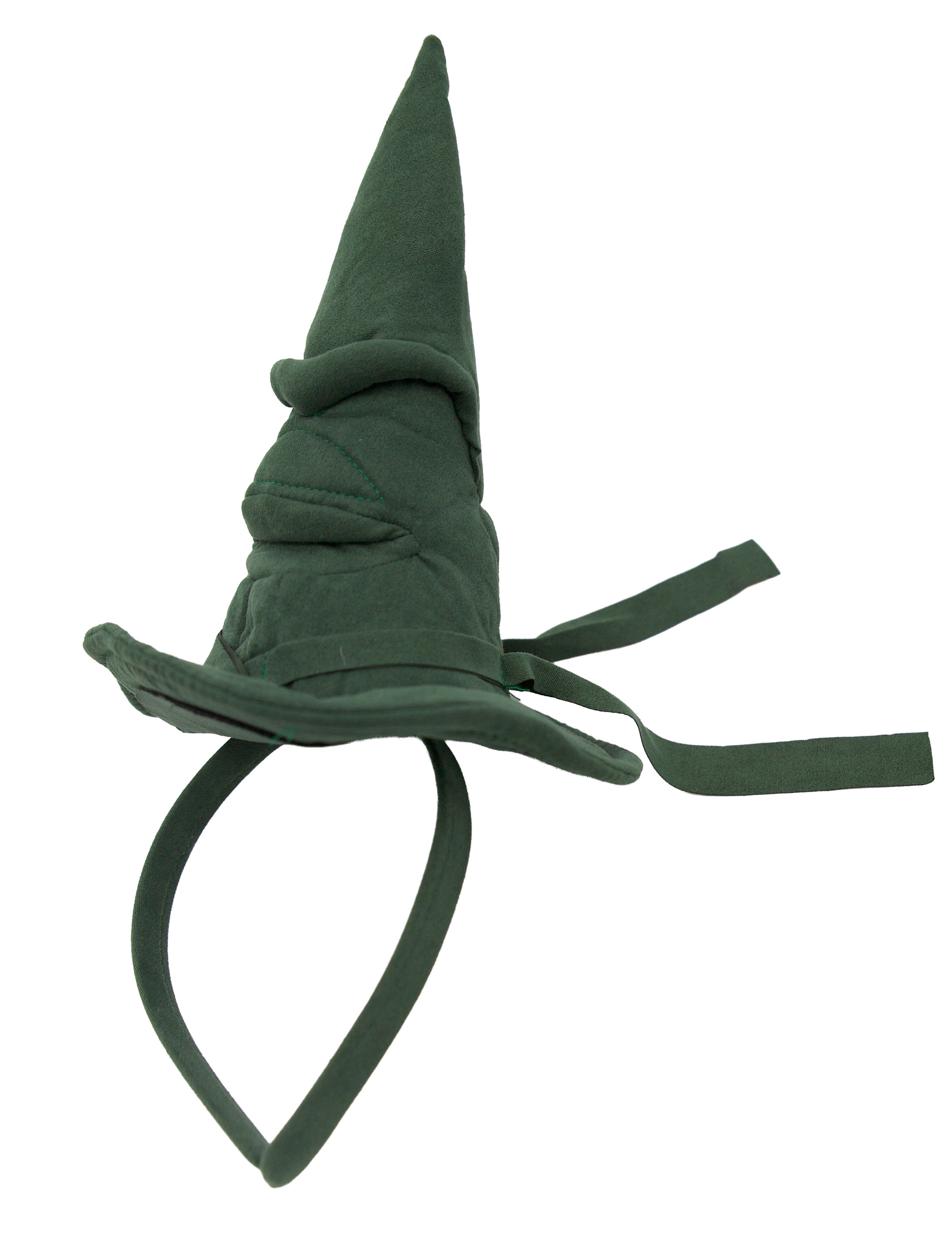 Haarreif Mini Hexenhut hexengrün