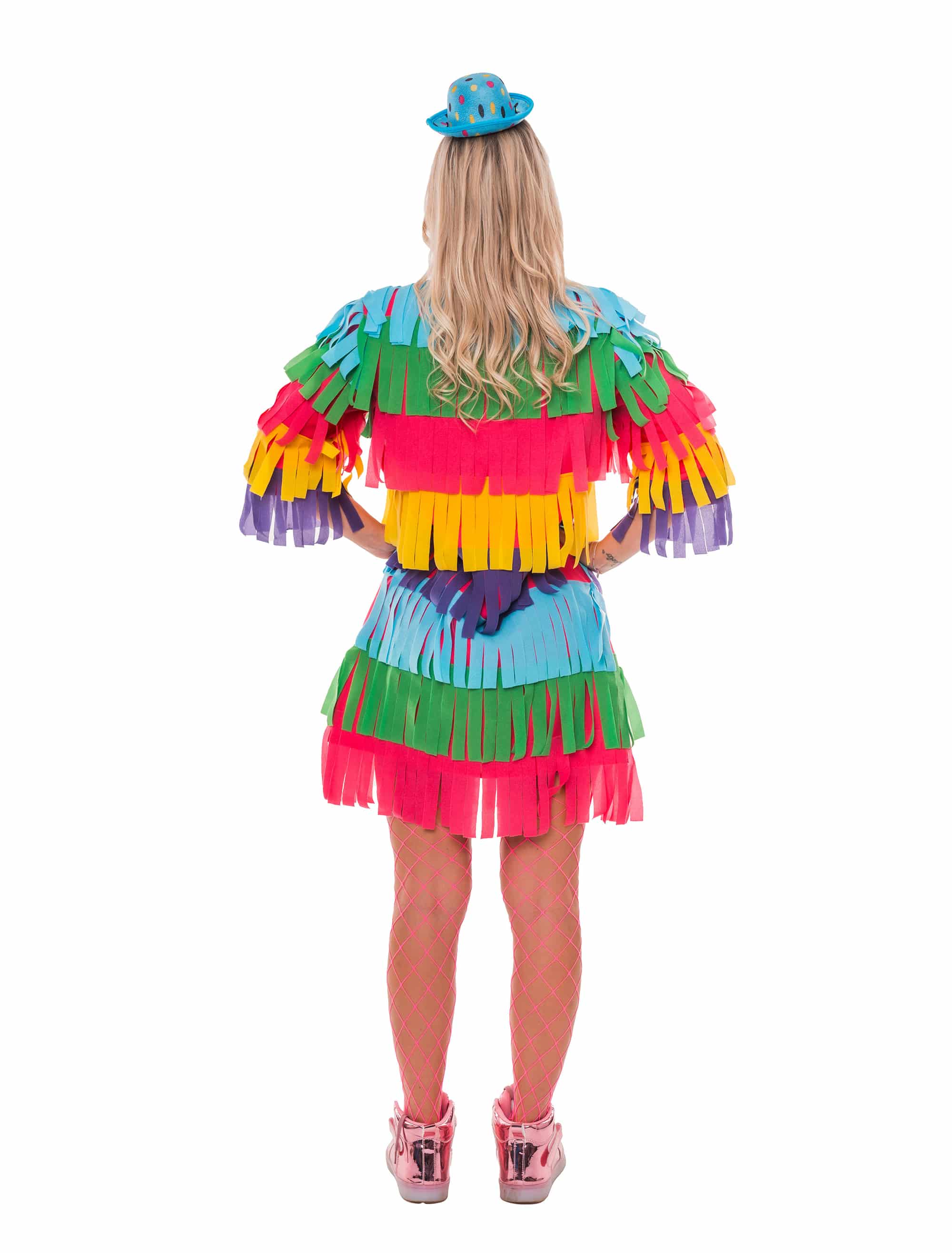 Kleid Pinata Damen bunt L/XL