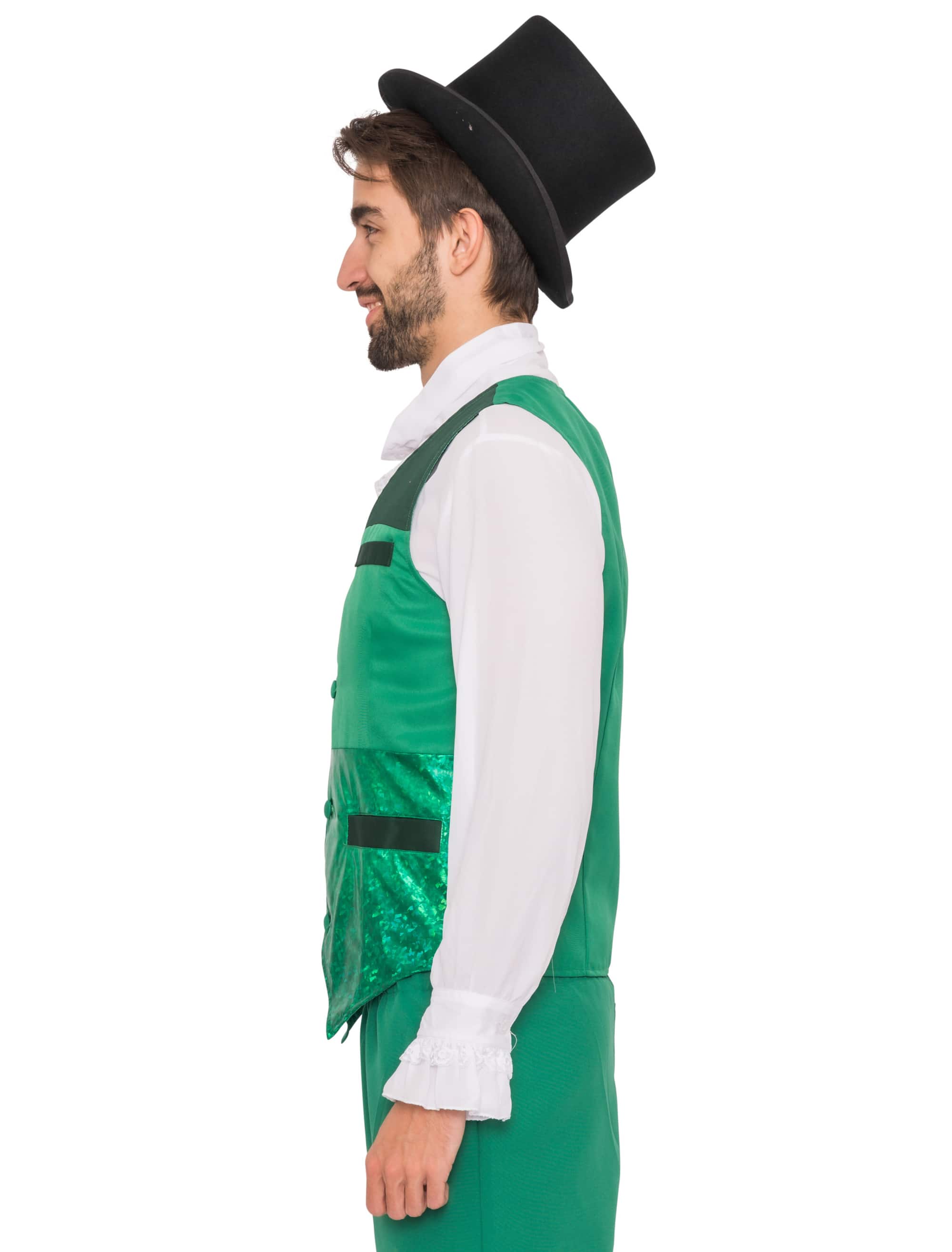 Weste Kleeblätter Herren grün 4XL/5XL