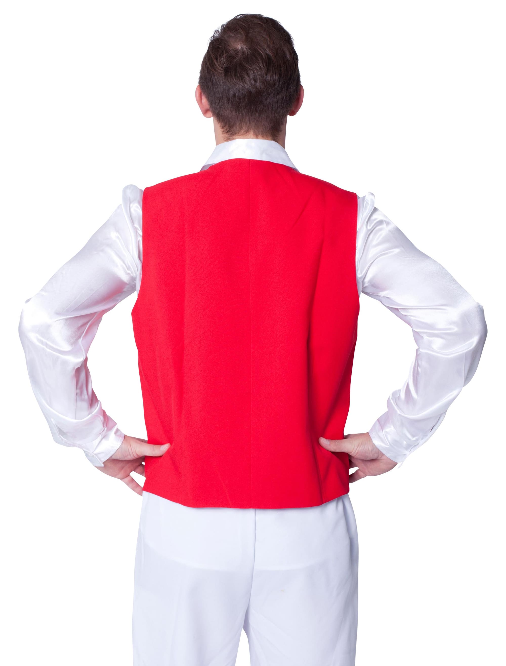 Weste Herren rot 50/52