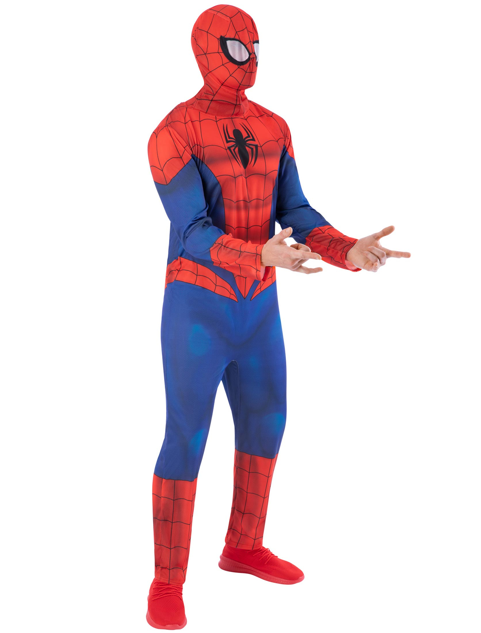 Spider-Man 2-tlg. Herren rot/blau L