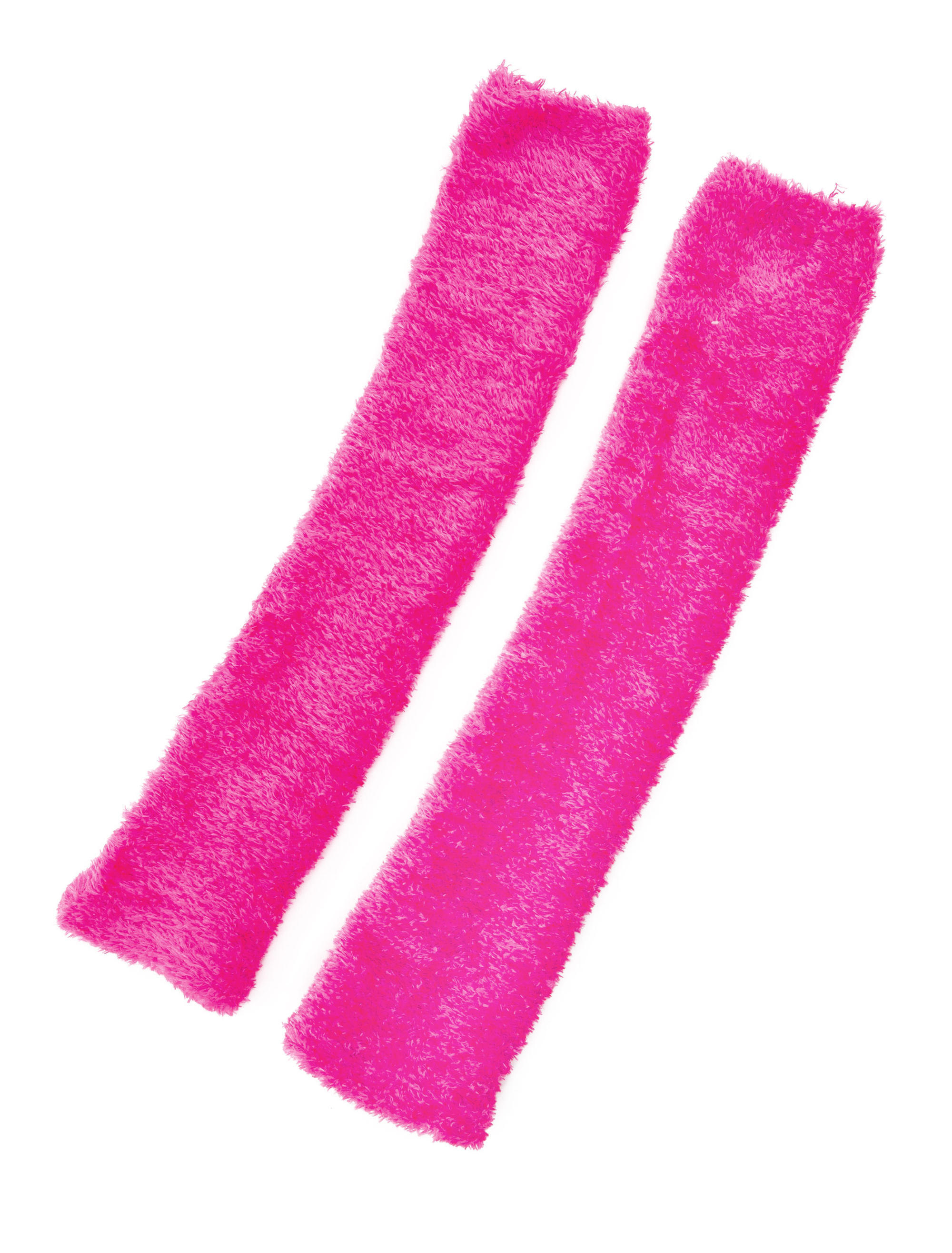 Beinstulpen Flausch neonpink one size
