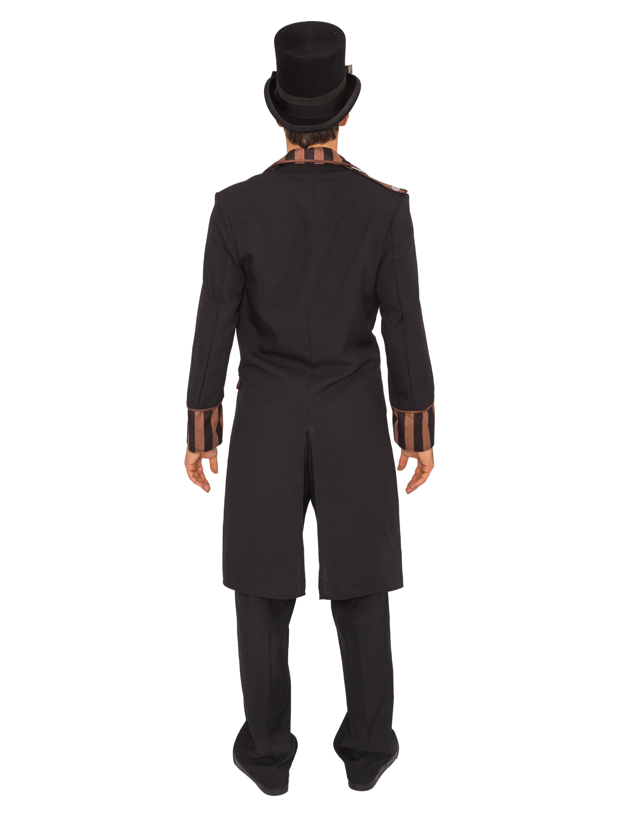 Frack Steampunk Herren schwarz S