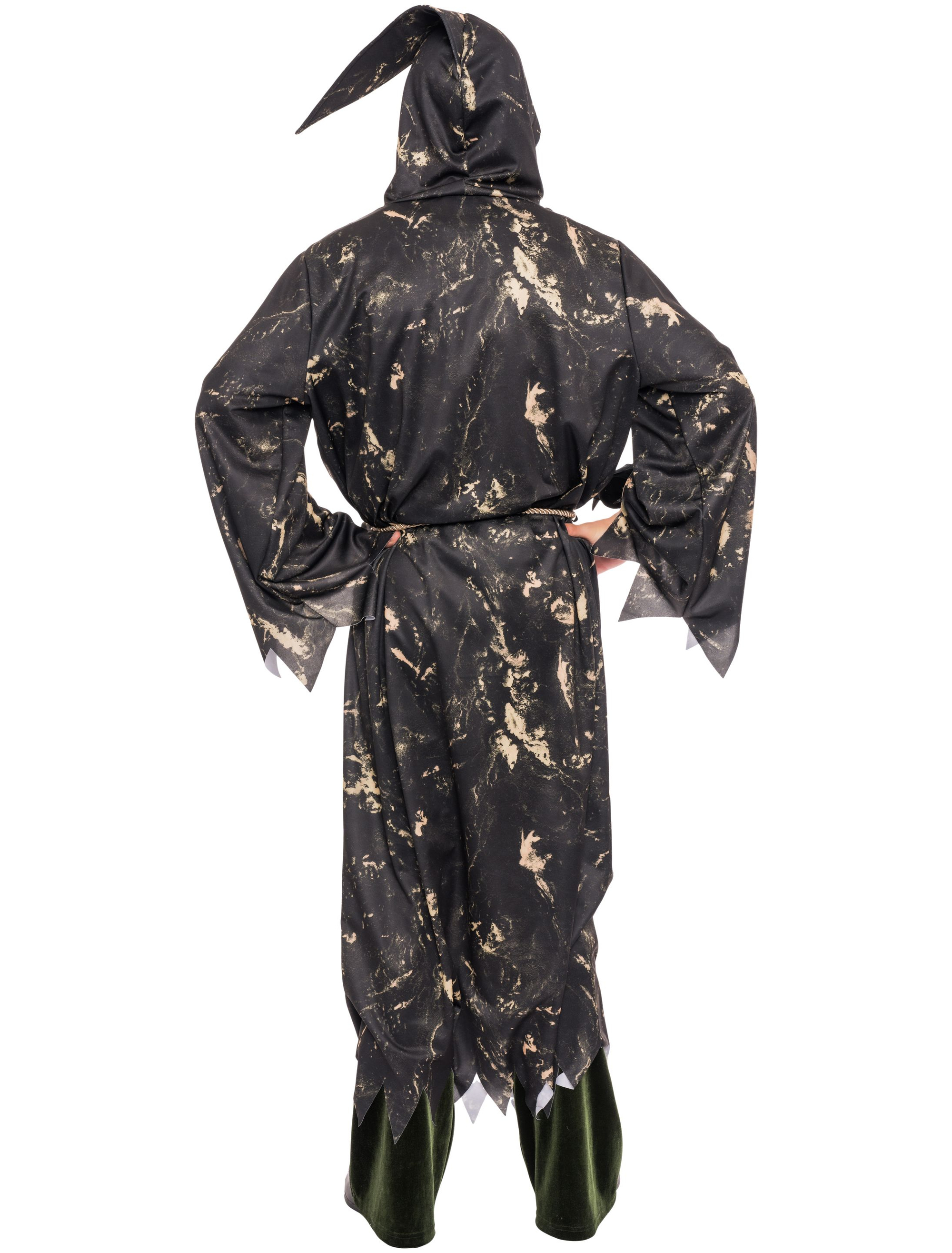 Sensenmann mit Kapuze  Herren schwarz XL/2XL