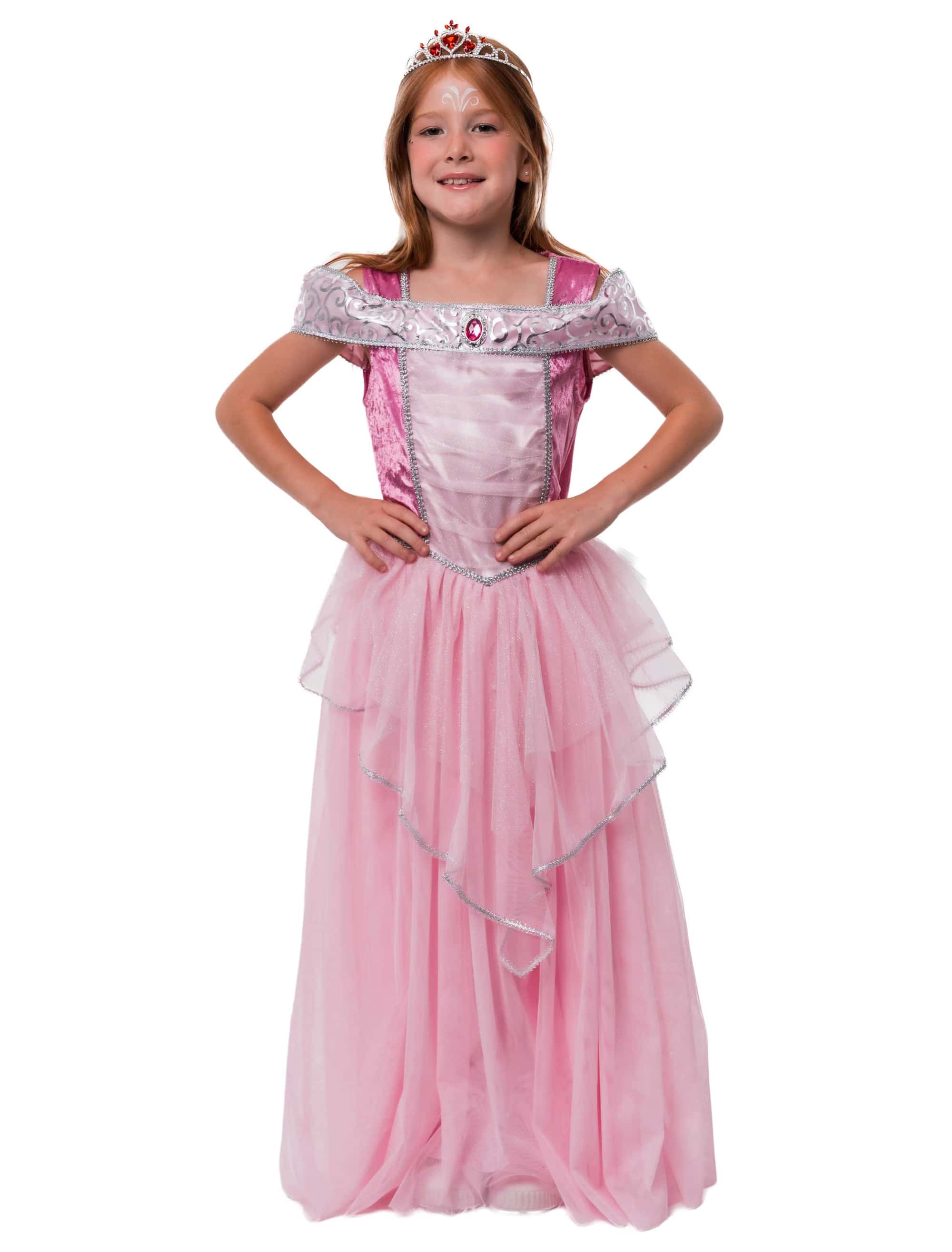 Kleid Prinzessin Kinder rosa 152/164