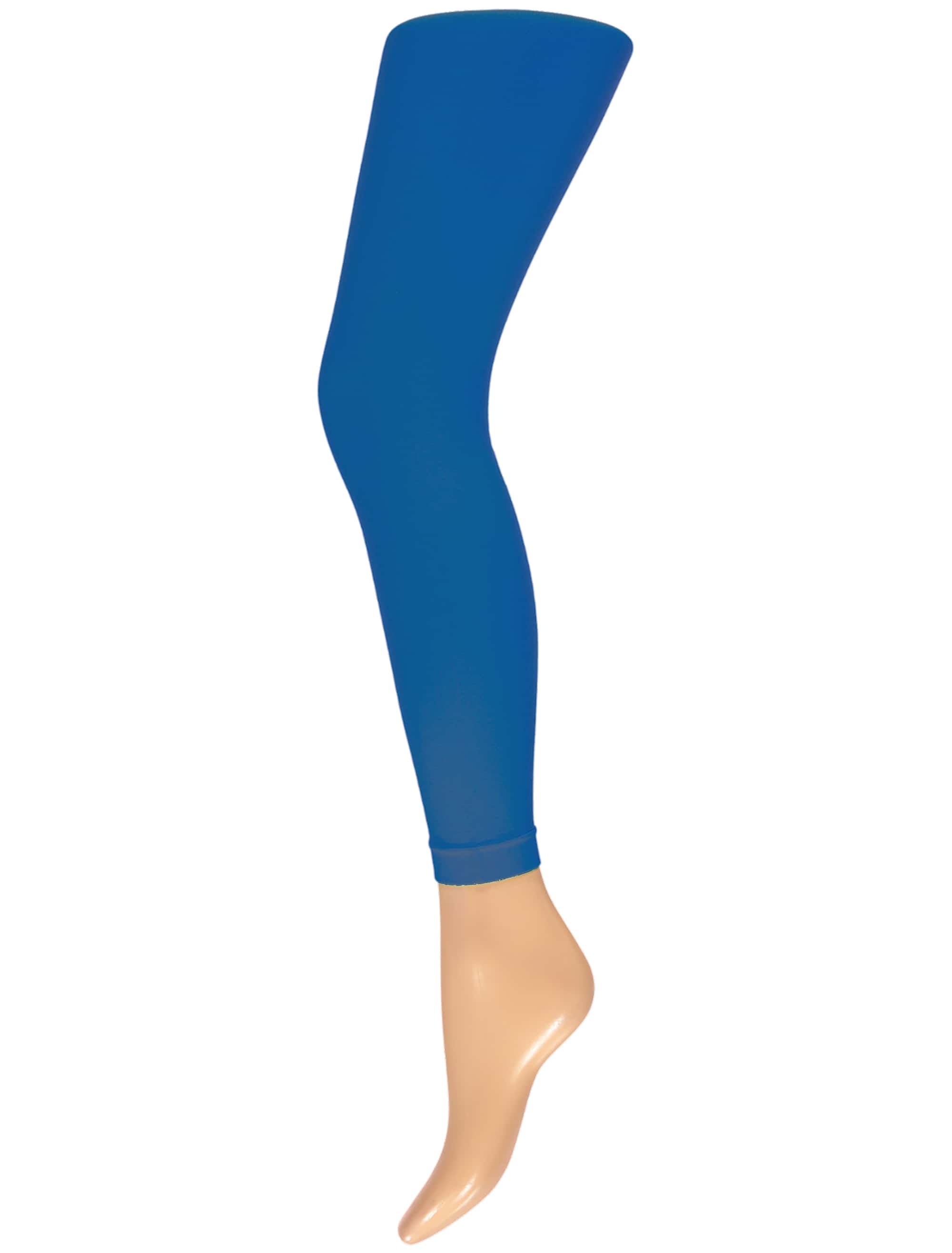 Leggings 200den Damen blau S/M