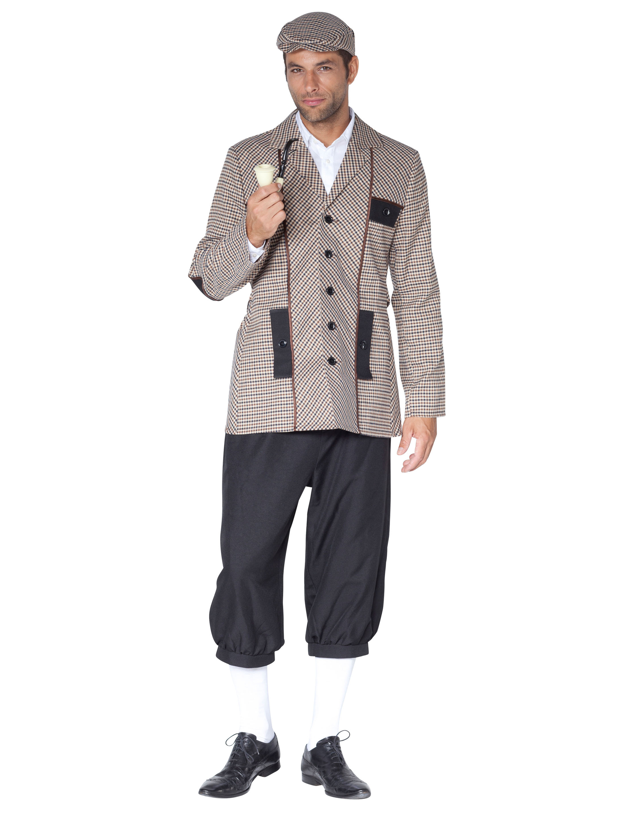 Sherlock Holmes 3-tlg. beige 60