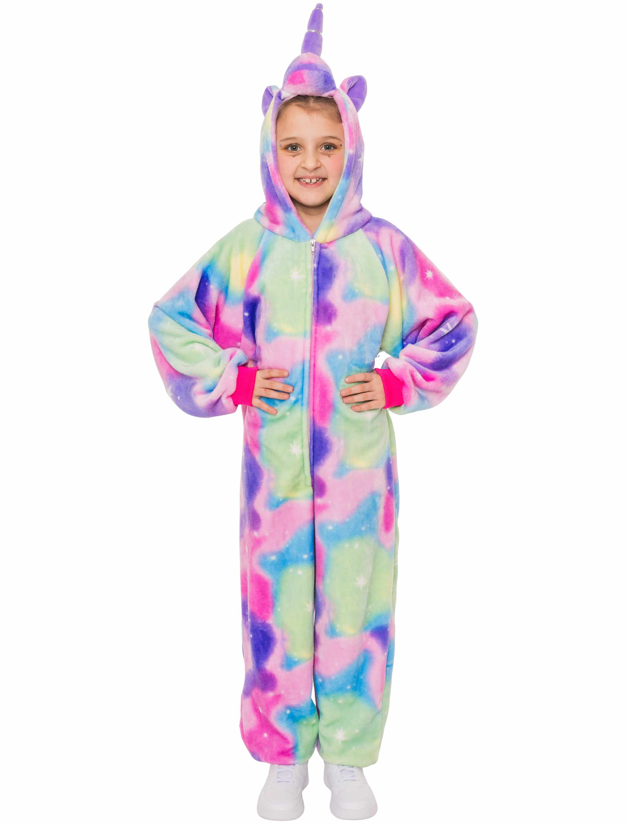 Overall Plüsch Einhorn 98/104