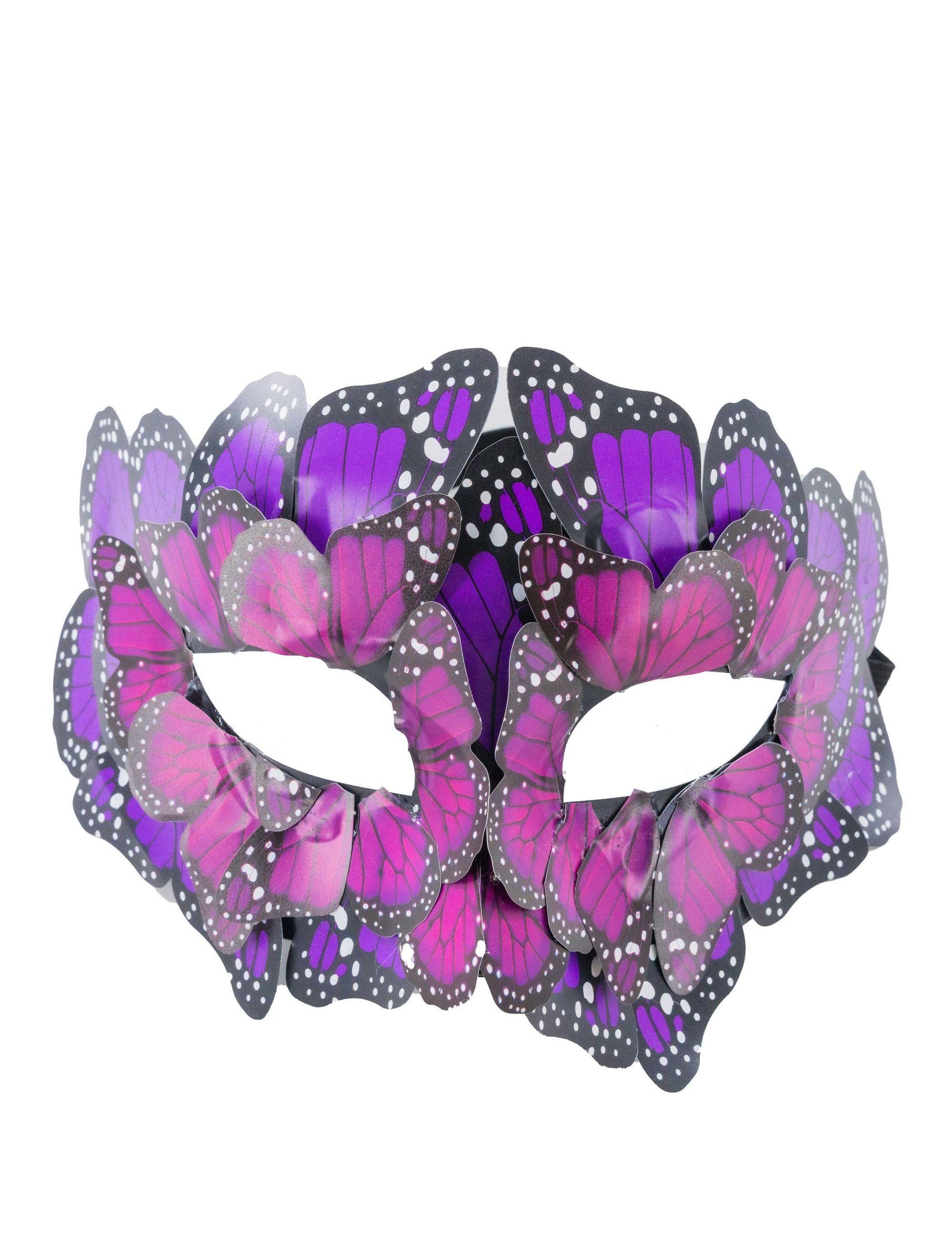 Augenmaske Schmetterling lila