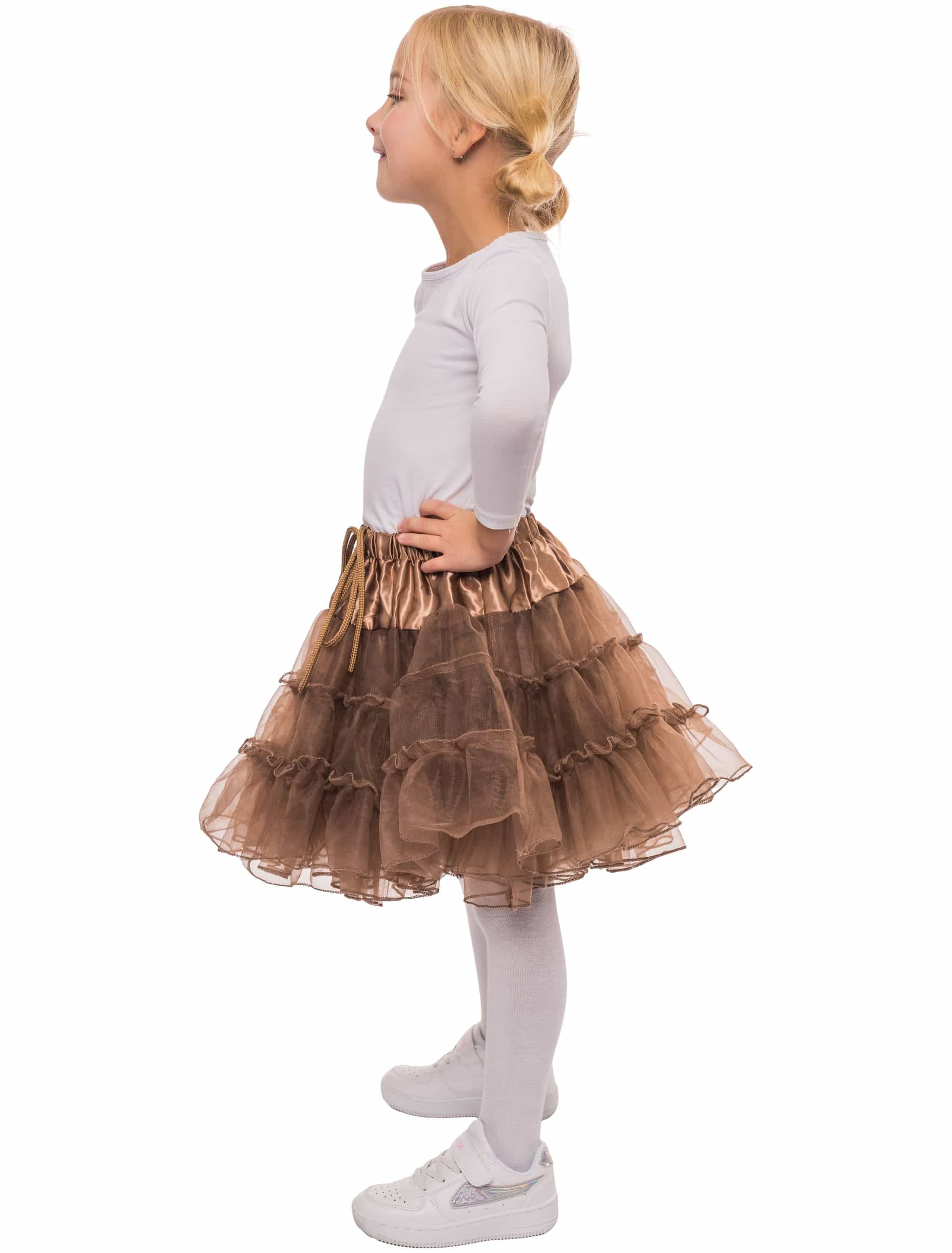 Petticoat Kinder braun one size