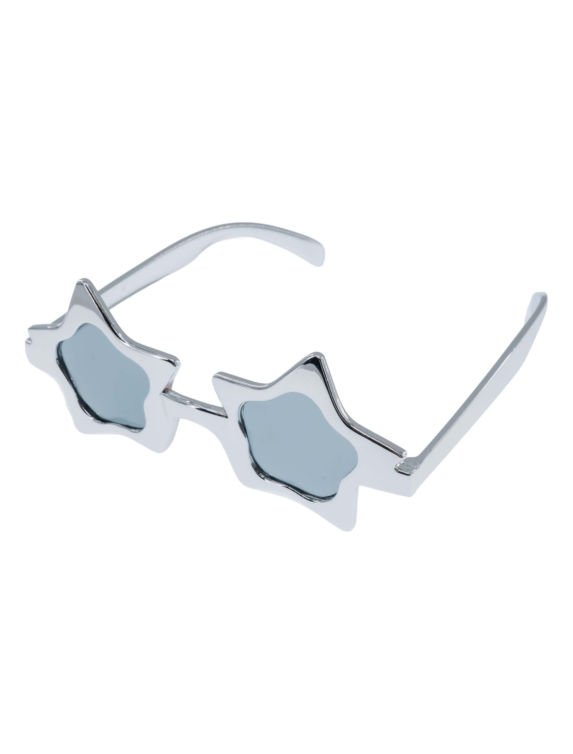 Brille Stern silber