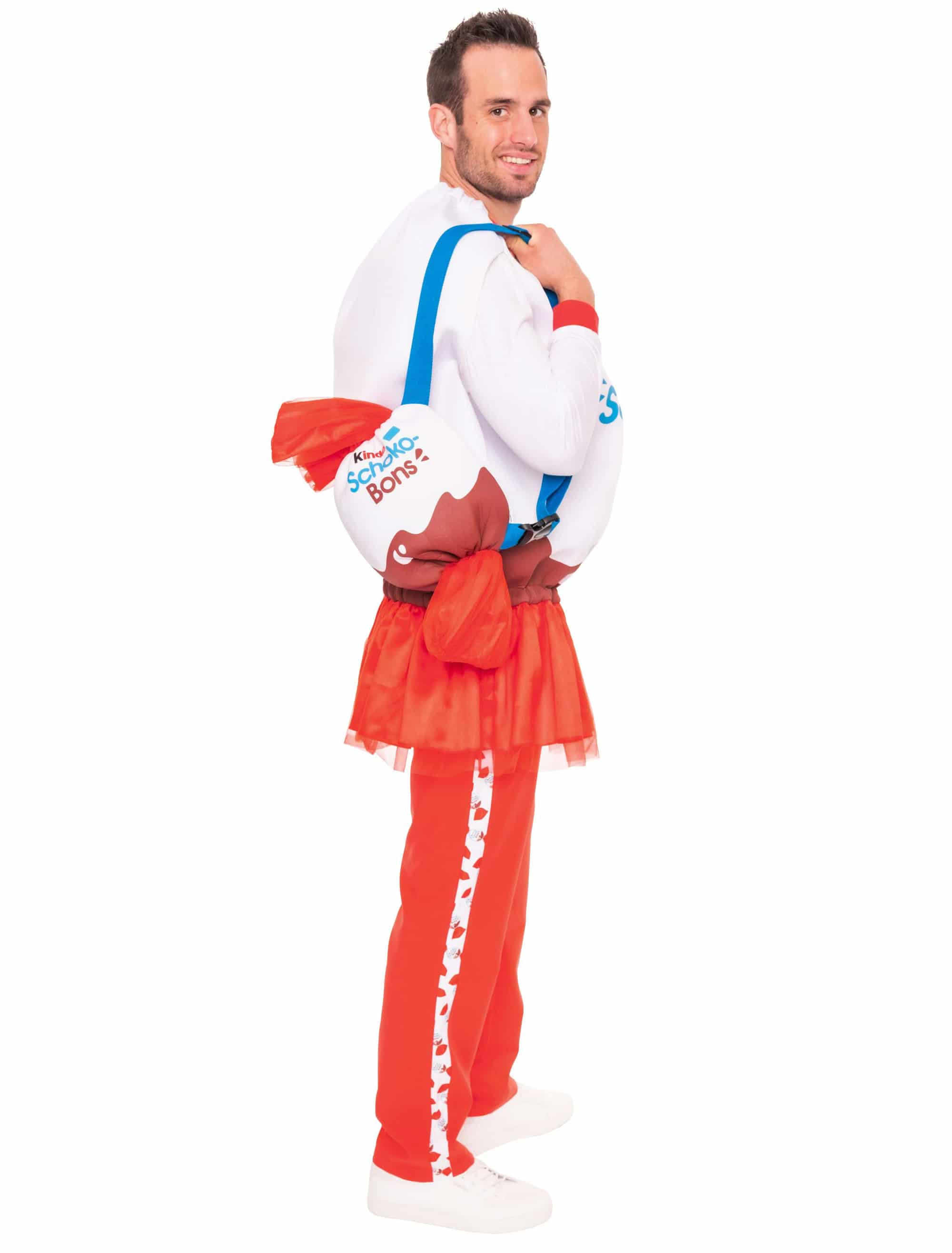 Tasche kinder Schoko-Bons rot/weiß