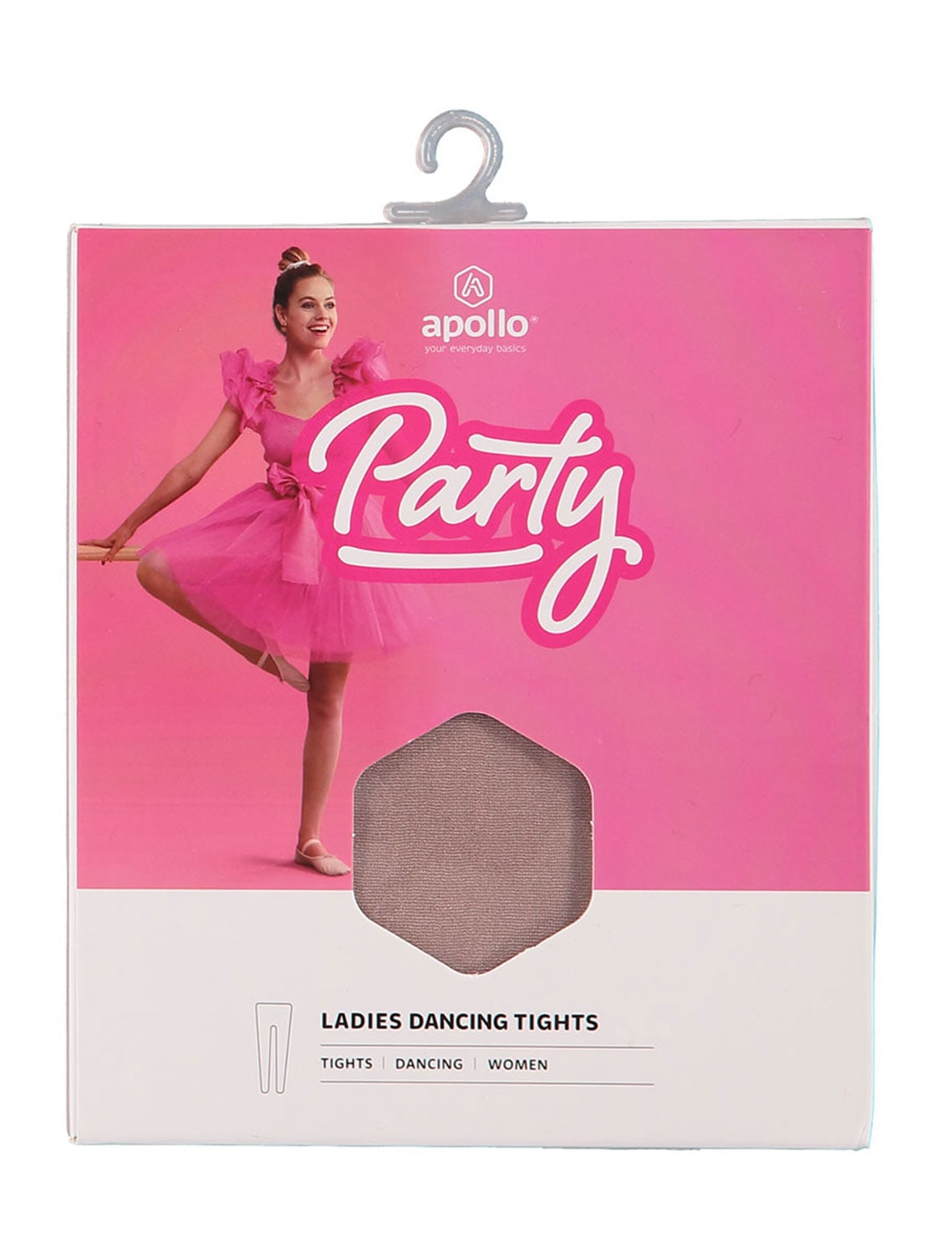 Strumpfhose Glanz Damen beige XS