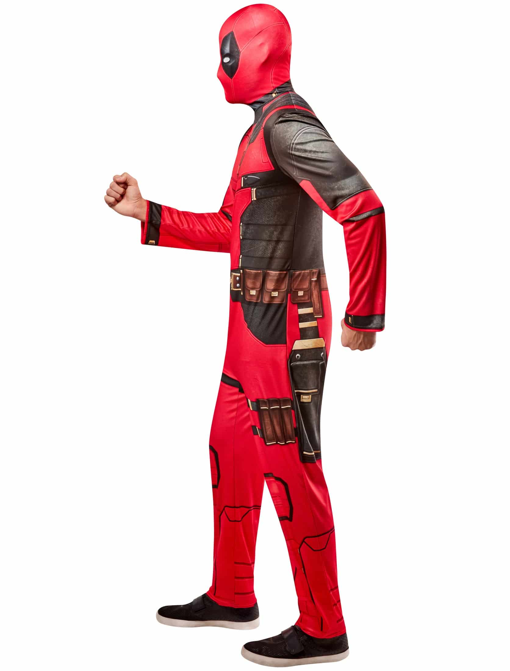 Deadpool 2-tlg. Herren rot/schwarz M