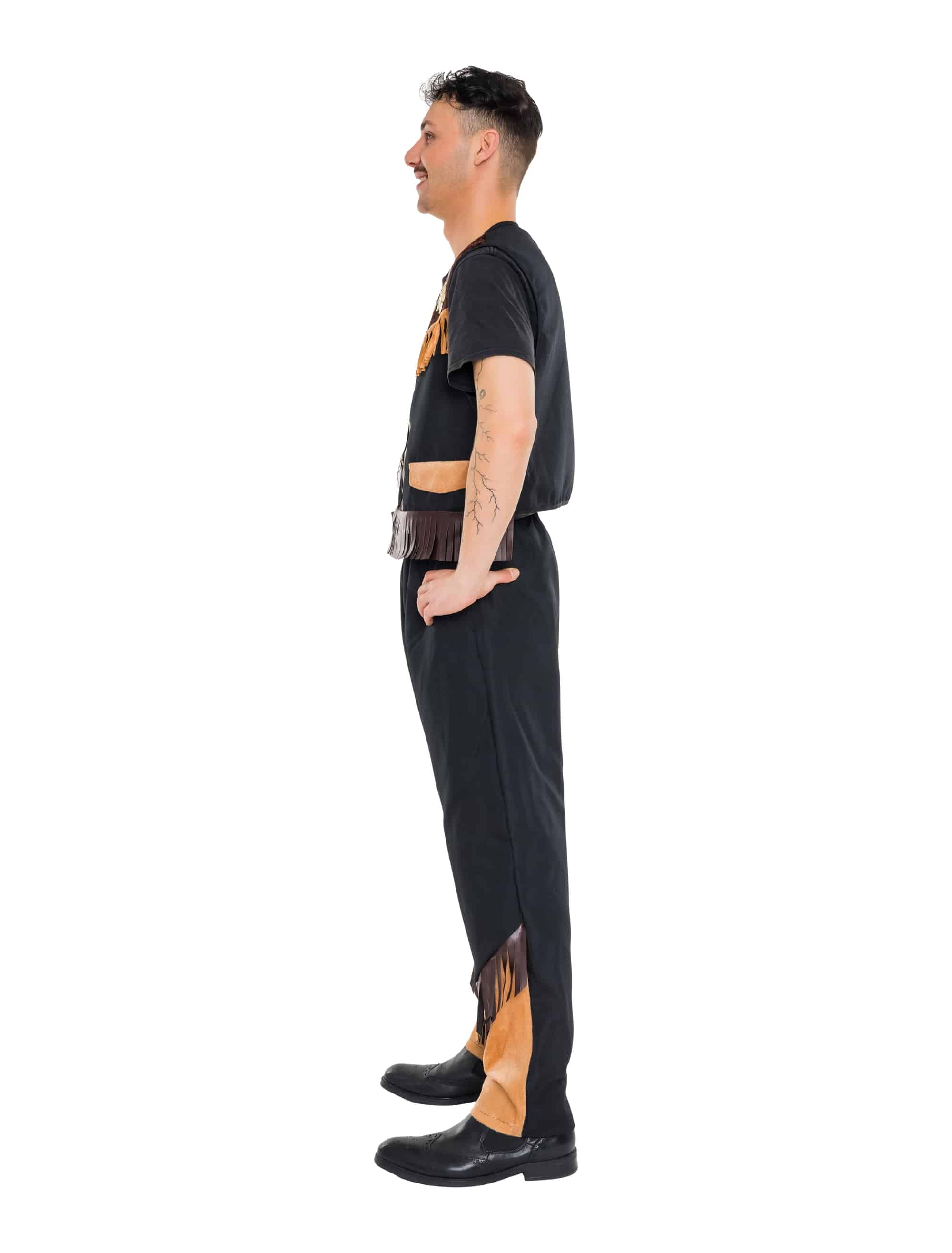 Kostüm Cowboy 2-tlg. braun/schwarz L/XL