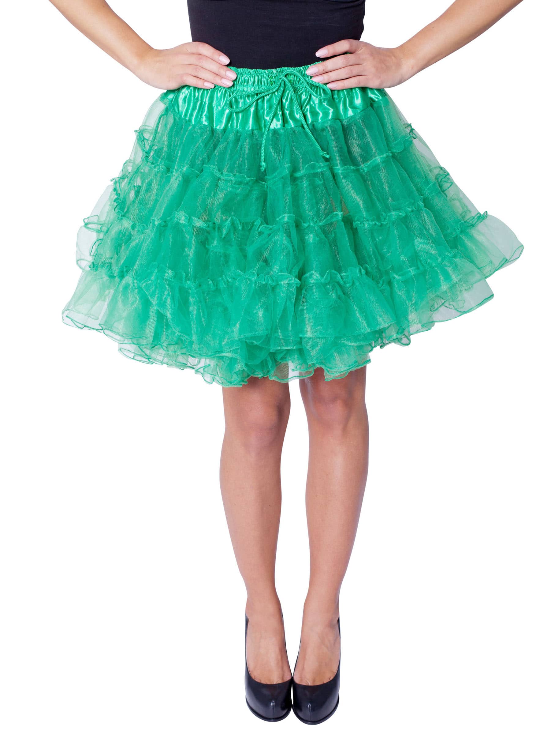 Petticoat de luxe Damen grün one size