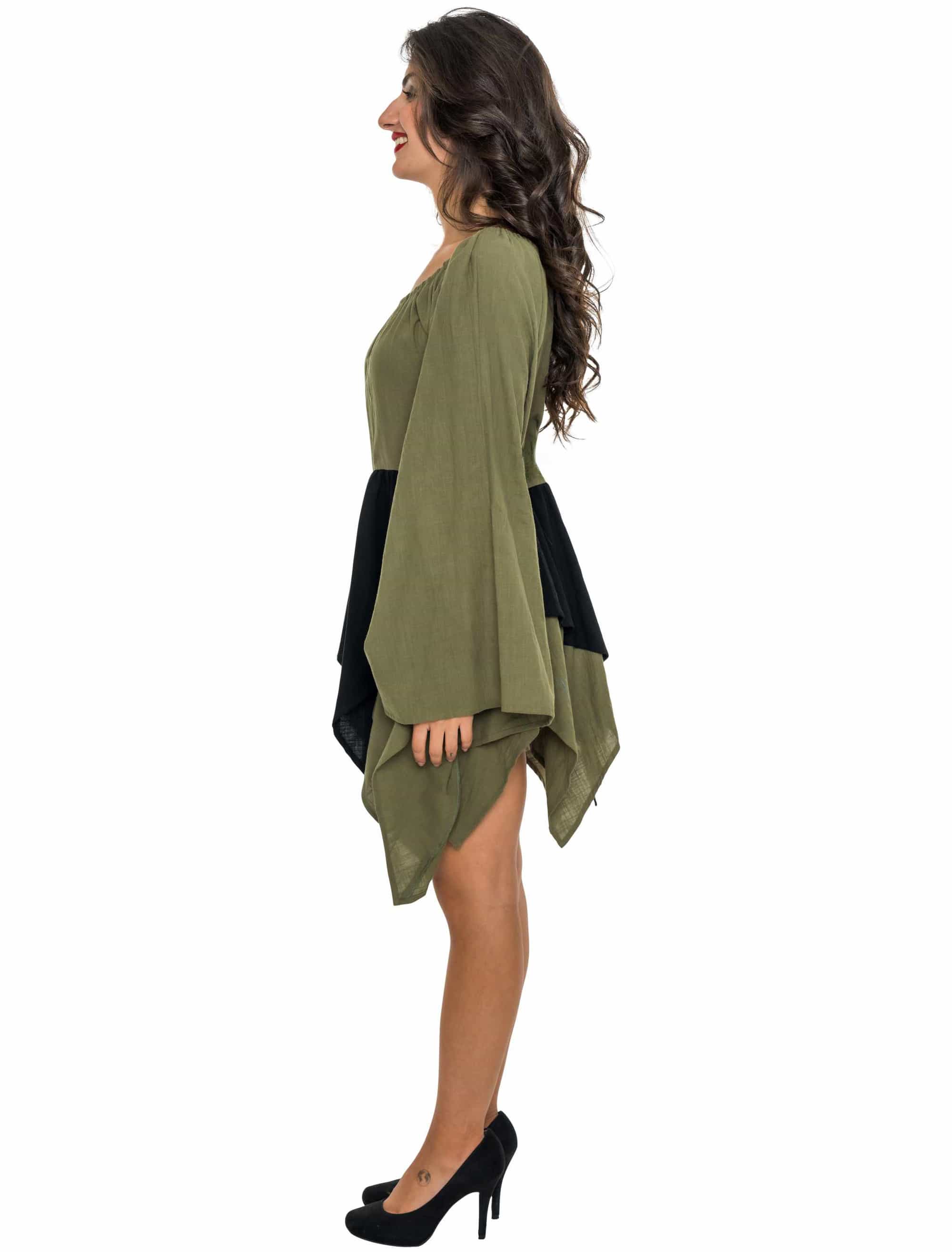 Kleid Robin Damen grün L/XL