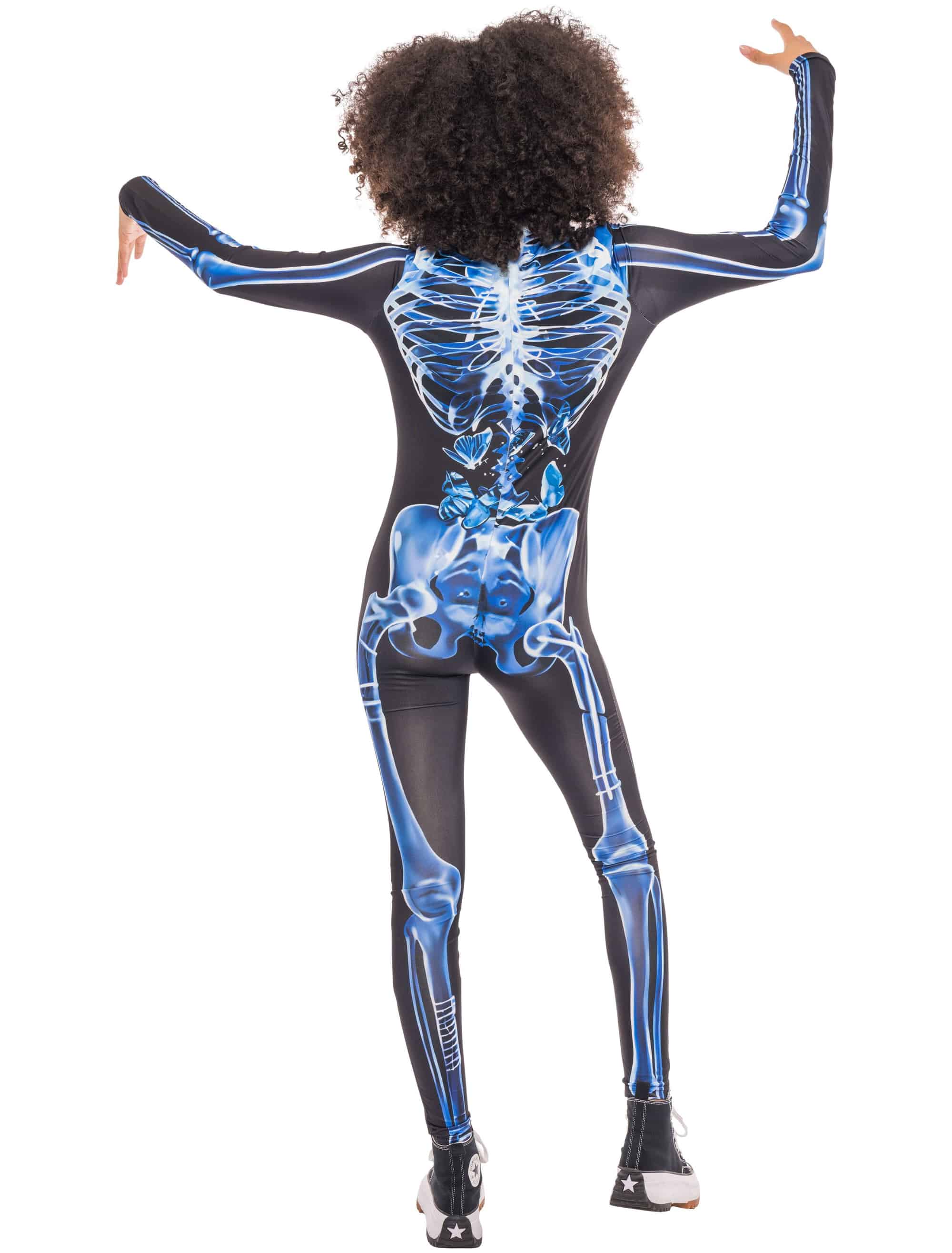Jumpsuit Röntgenbild Print Damen bunt L/XL