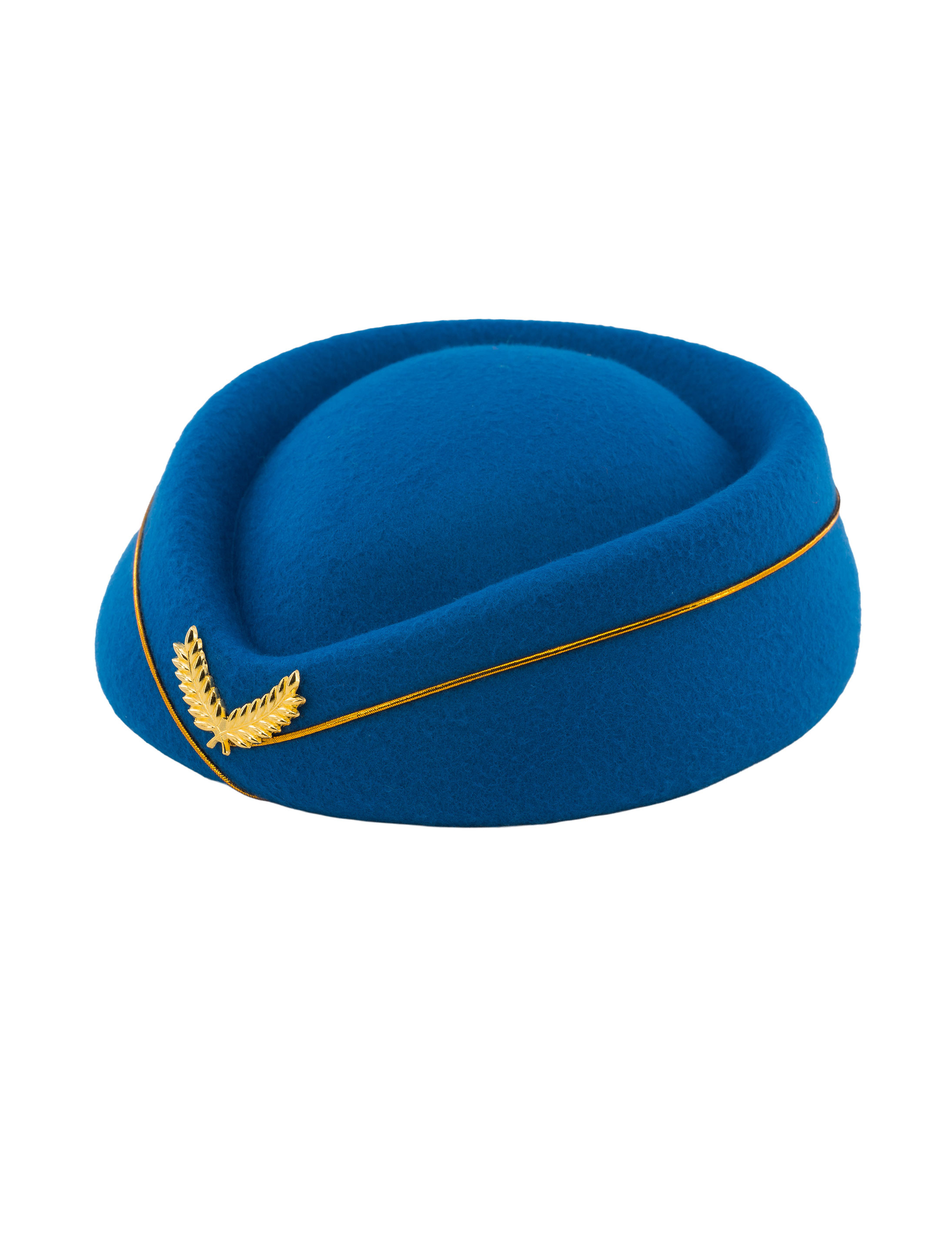 Hut Flugbegleiterin blau one size