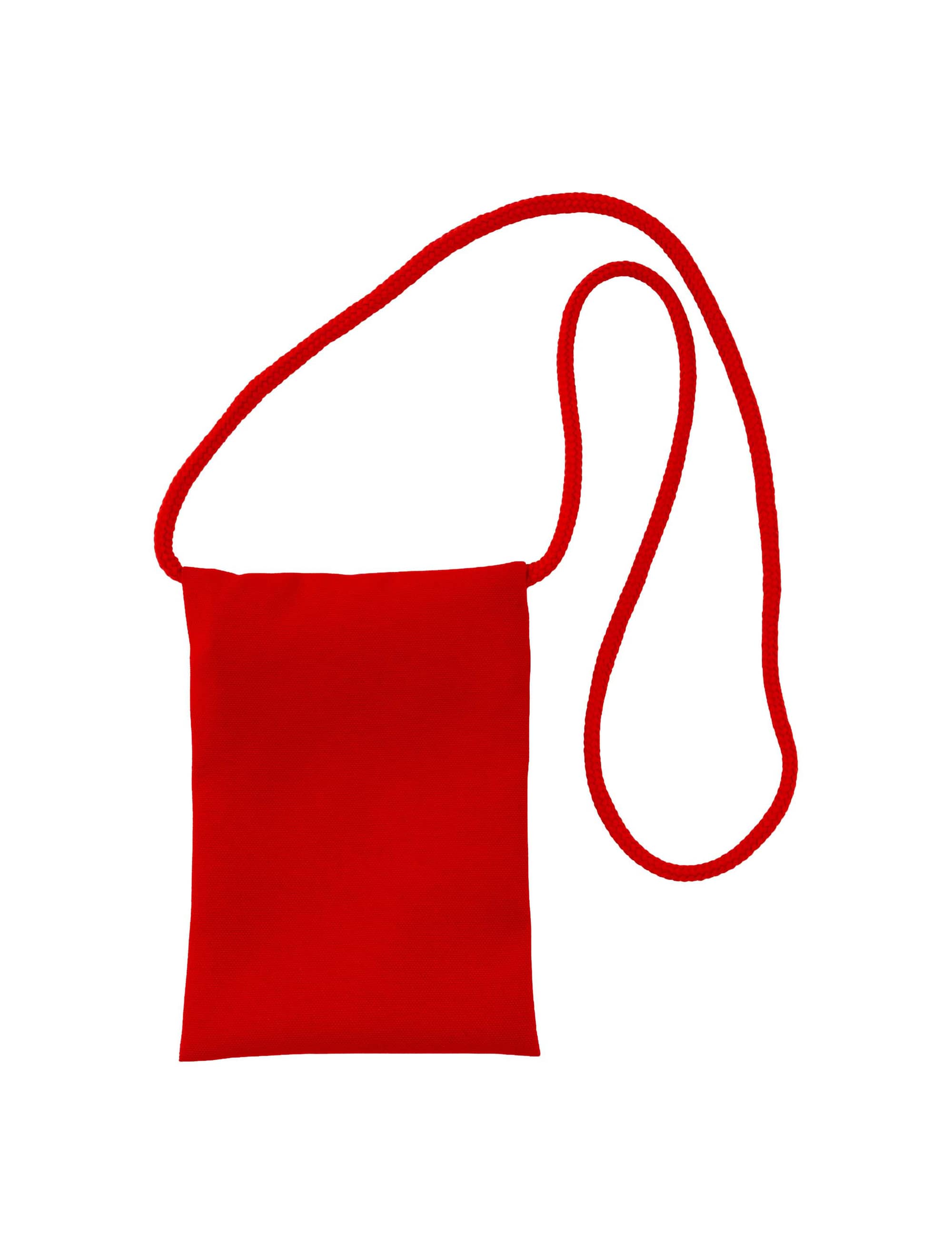 Brusttasche rot