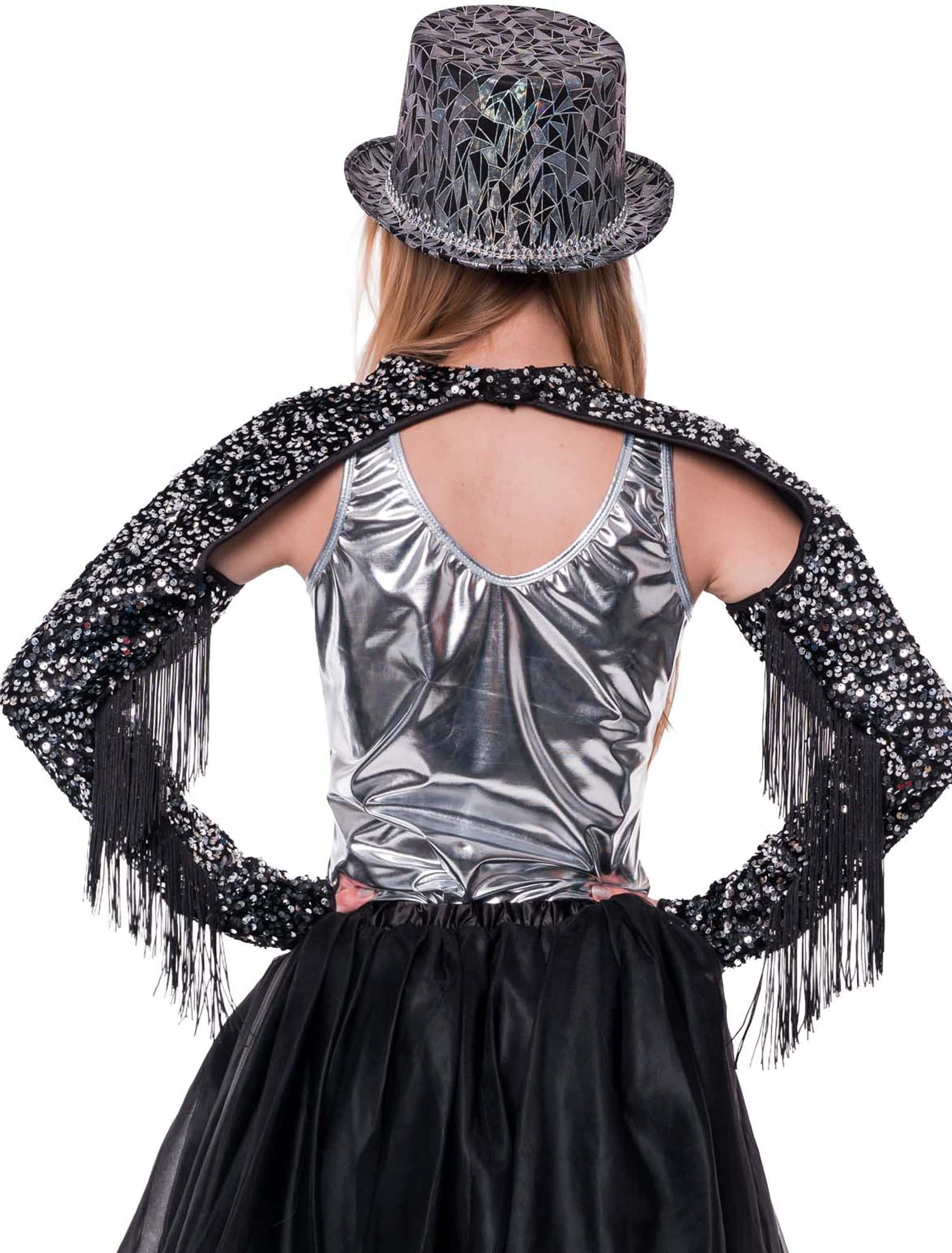Body Metallic Damen silber L/XL