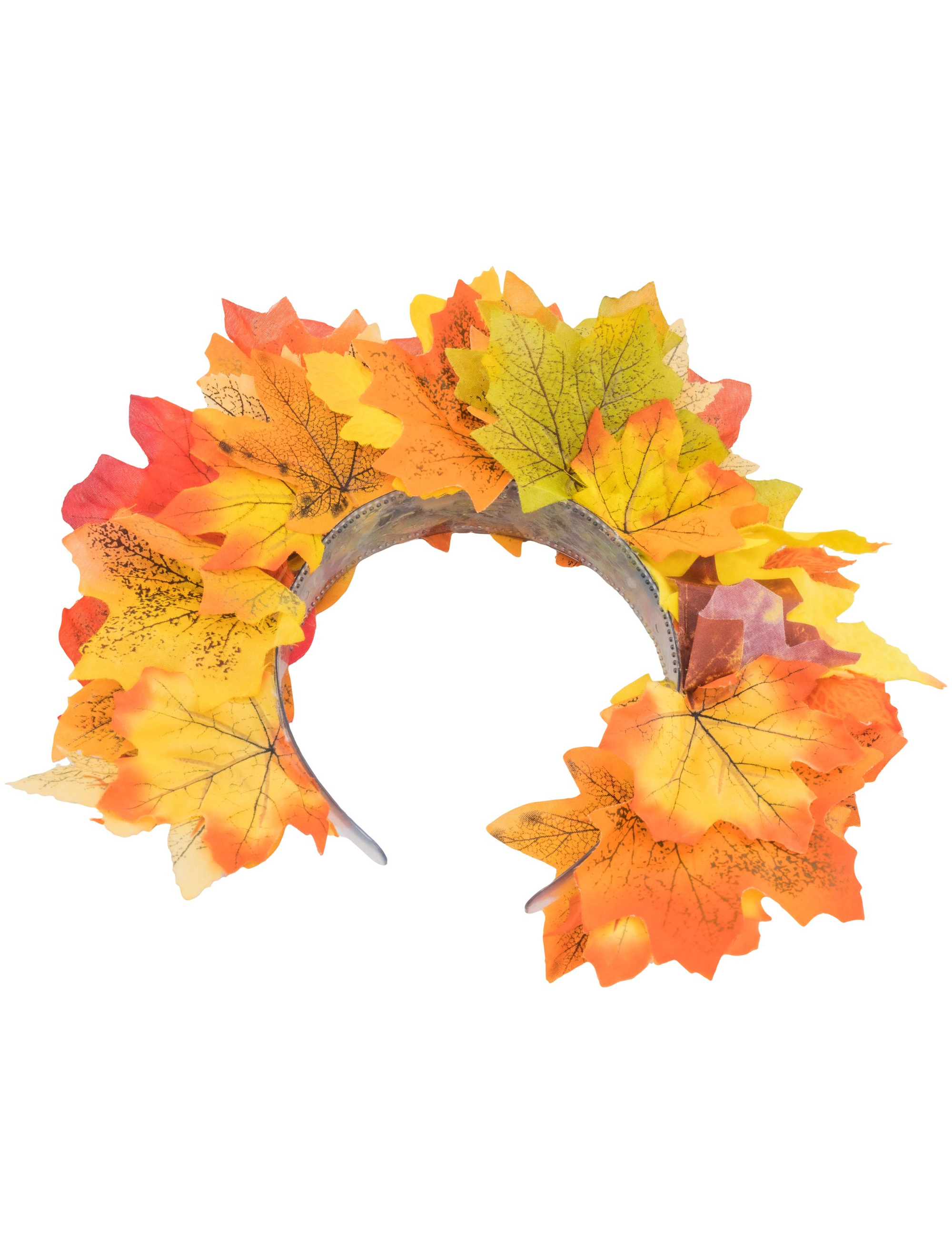 Haarreifen Herbst orange
