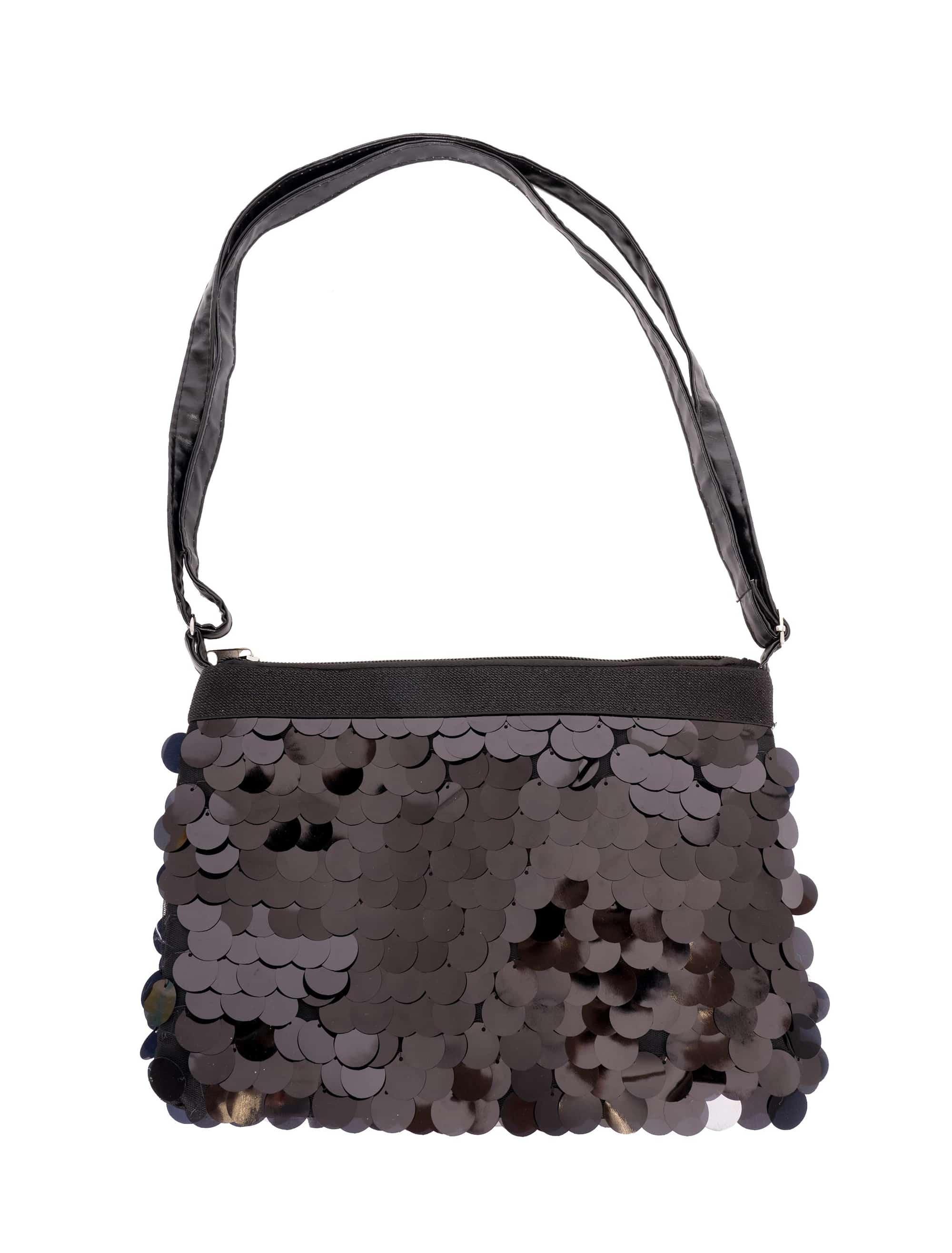 Tasche mit großen Pailletten