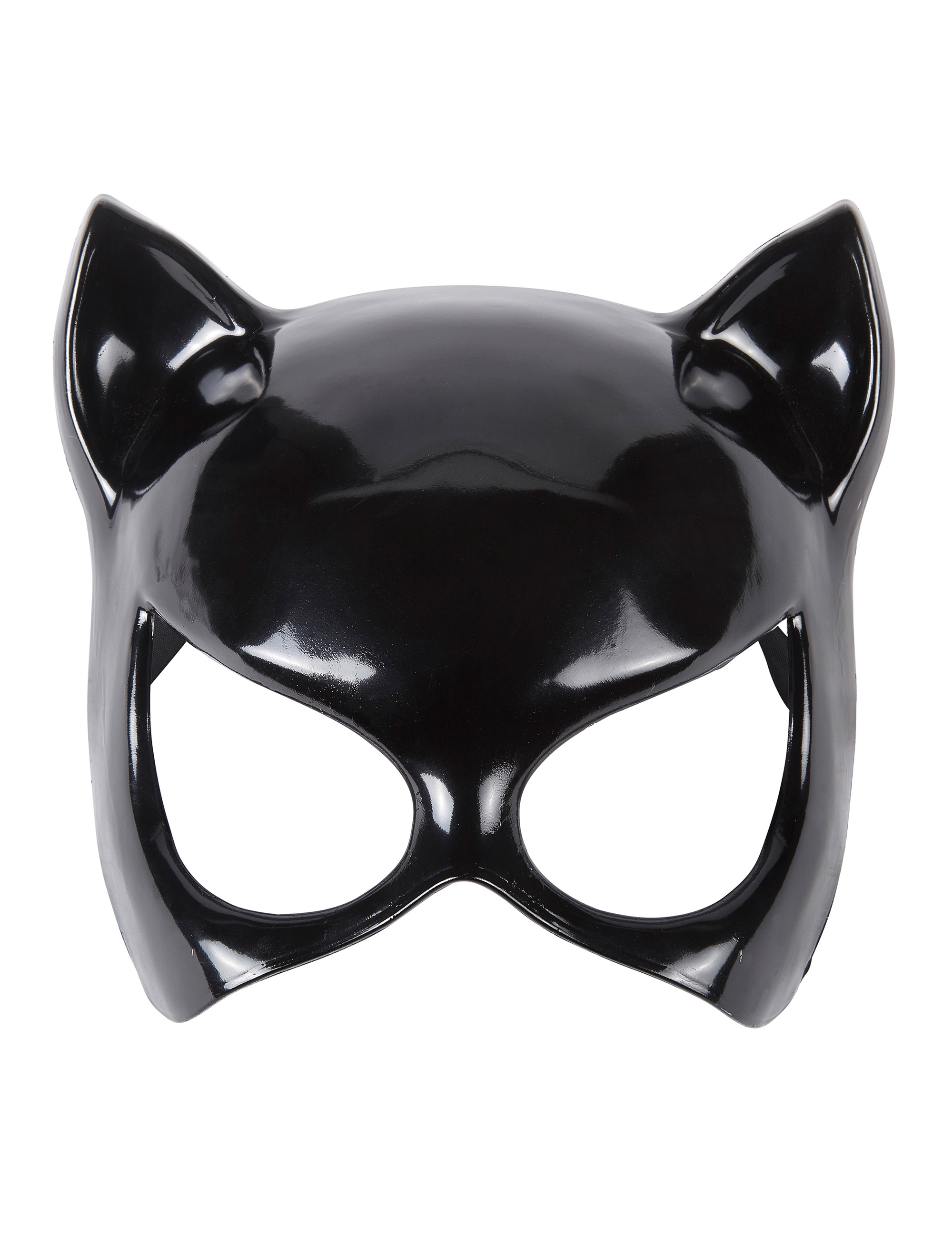 Maske Katze schwarz