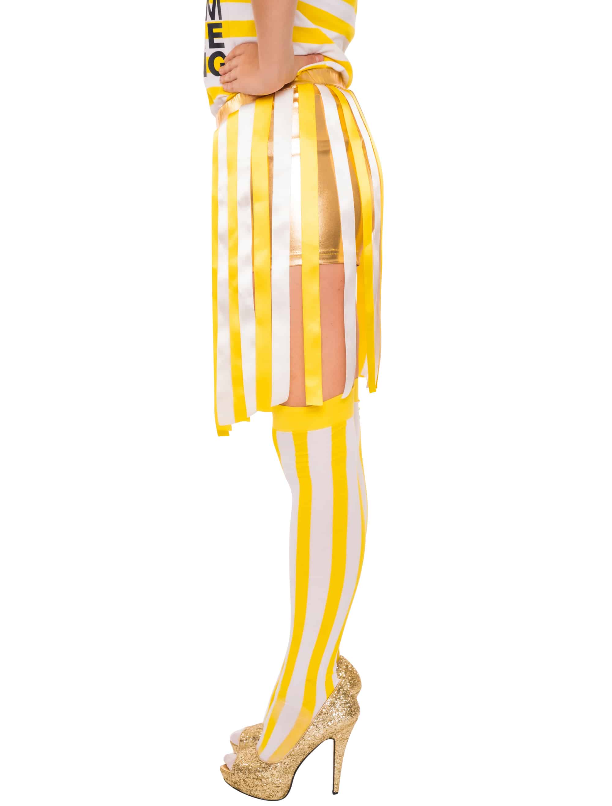 JIS Shorts Jeck im Sunnesching gold mit Fransen Damen goldgelb S/M