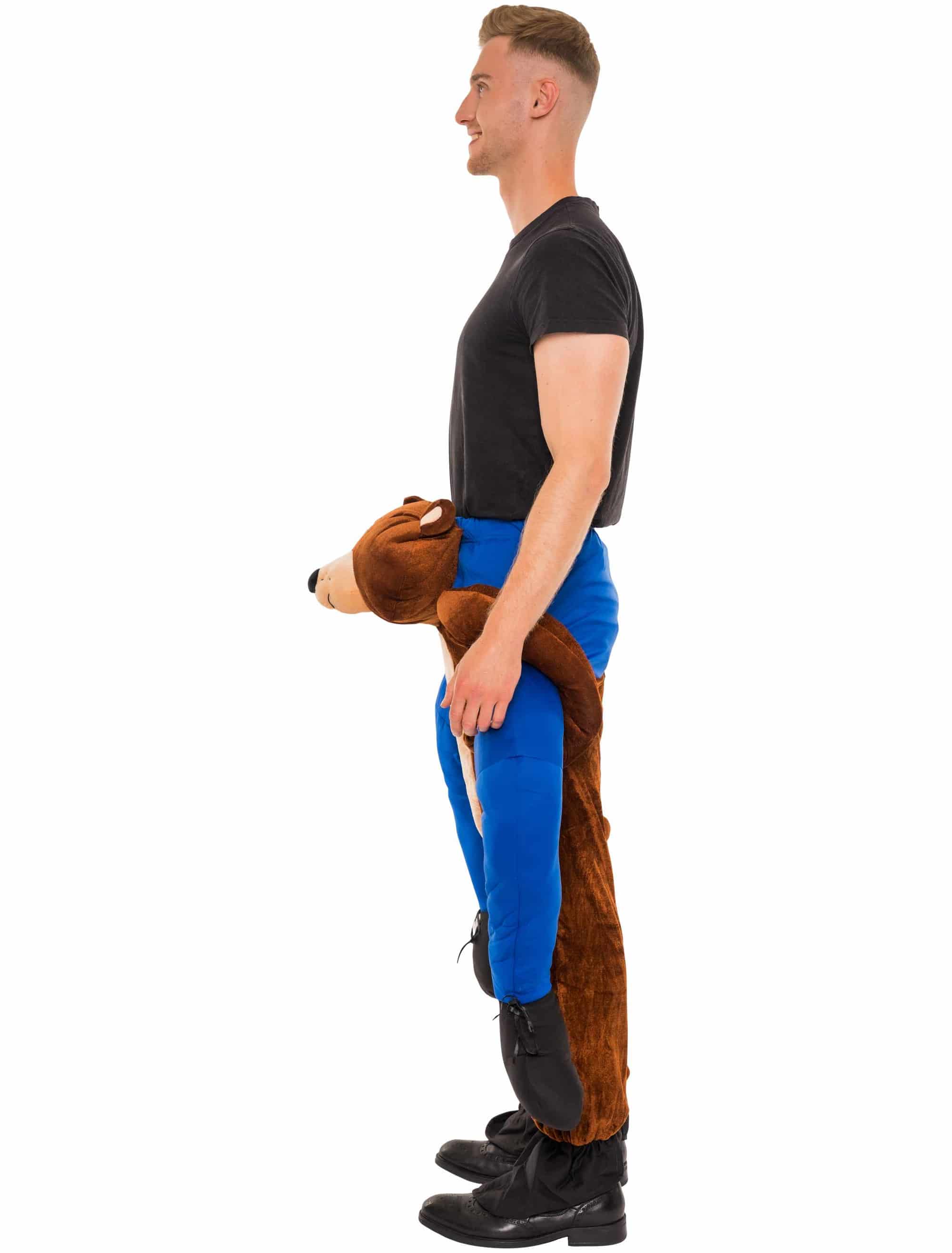Kostüm Huckepack Bär braun one size