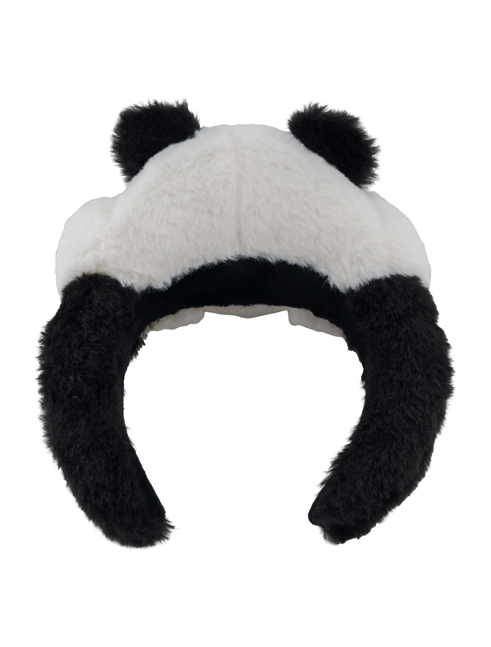 Haarreif Panda schwarz/weiß