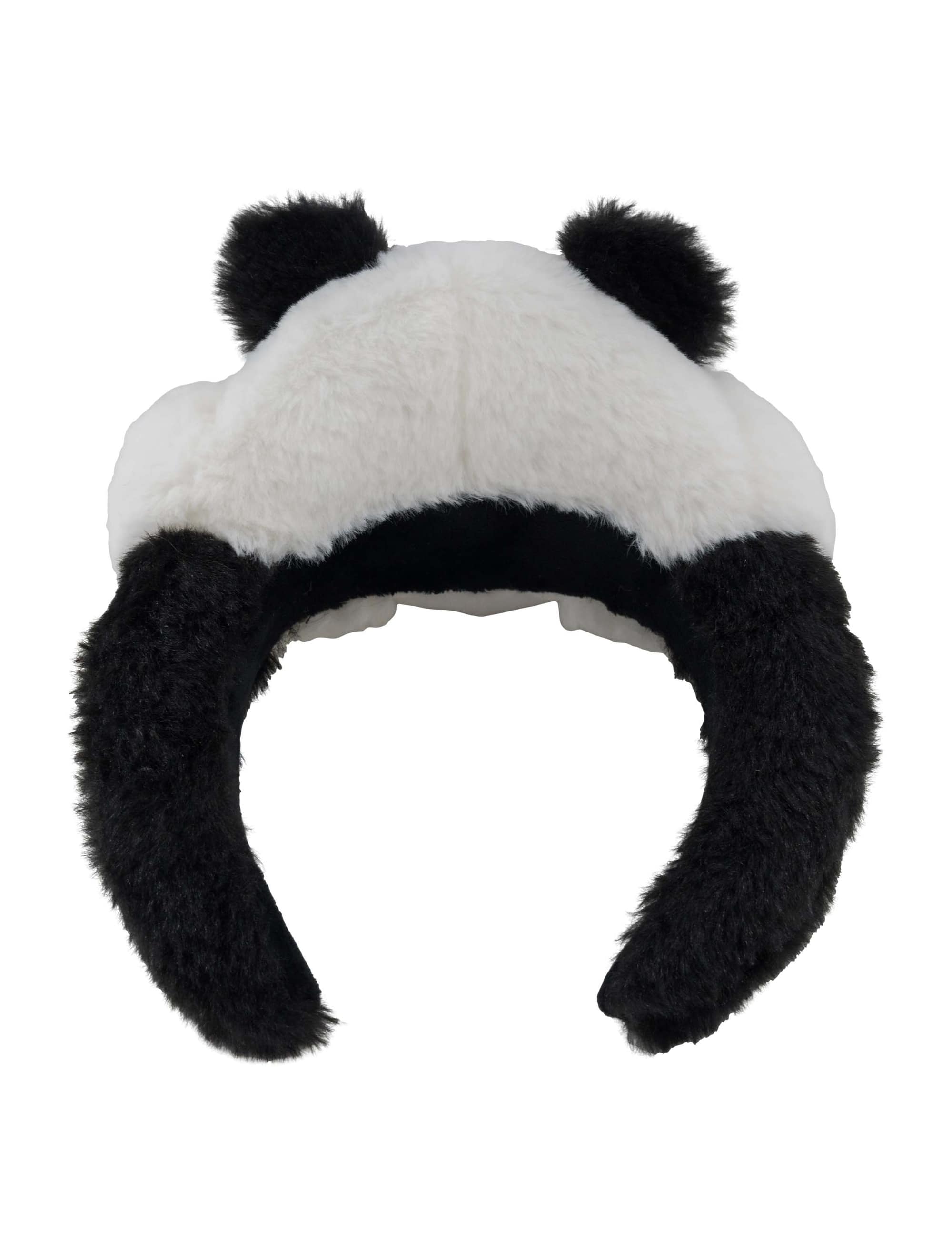 Haarreif Panda schwarz/weiß
