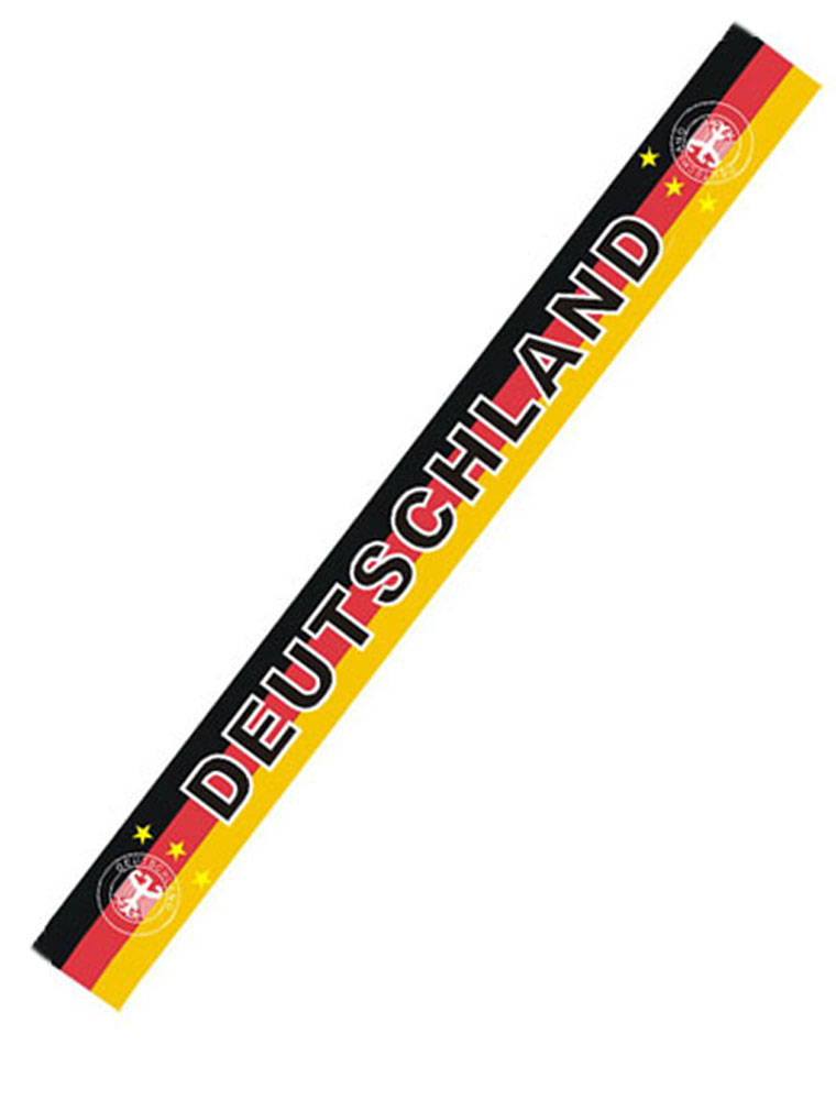 Fan-Schal Deutschland schwarz/rot/gold