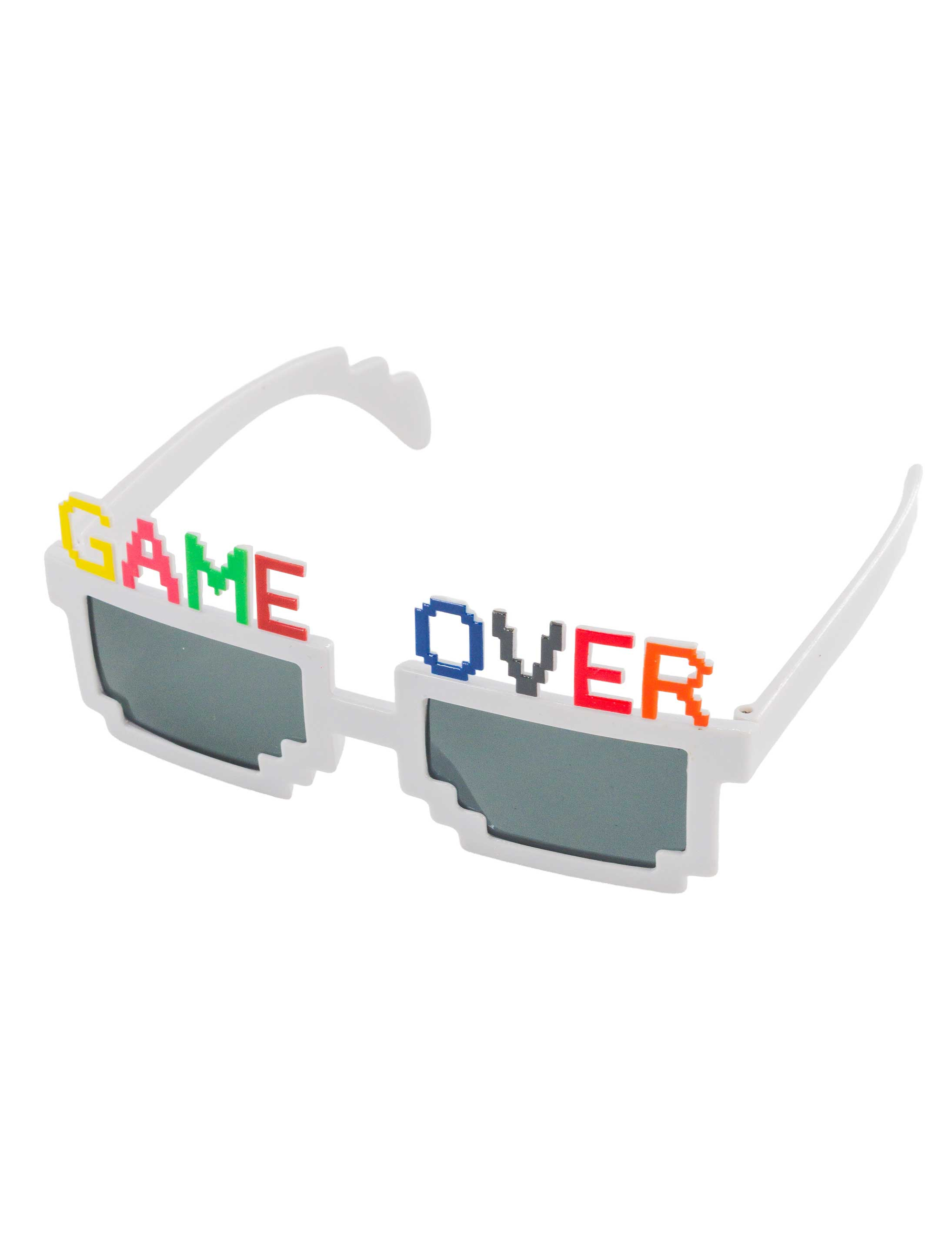 Brille "GAME OVER" bunt