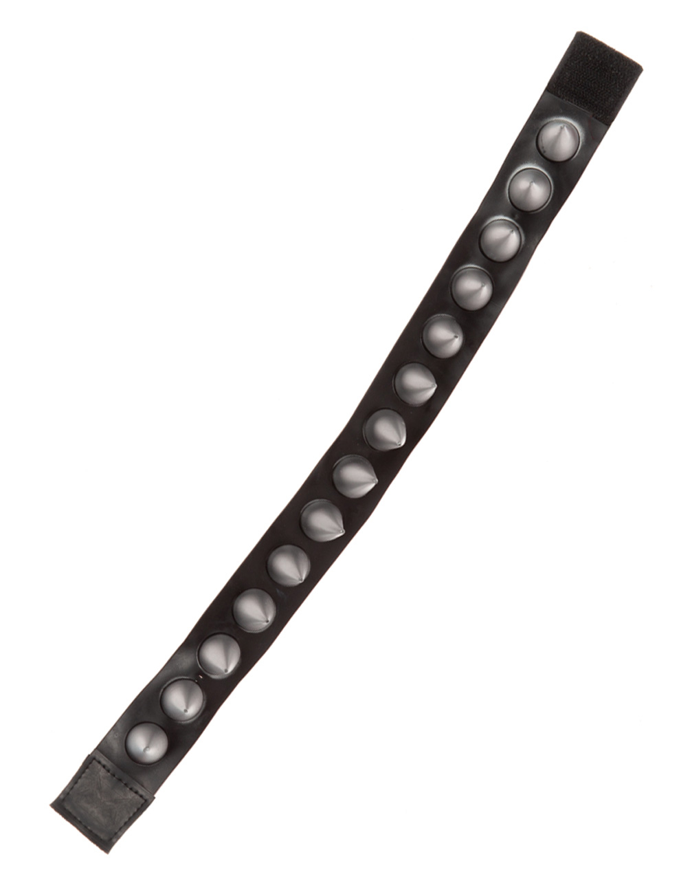 Halsband mit Nieten im Metalllook