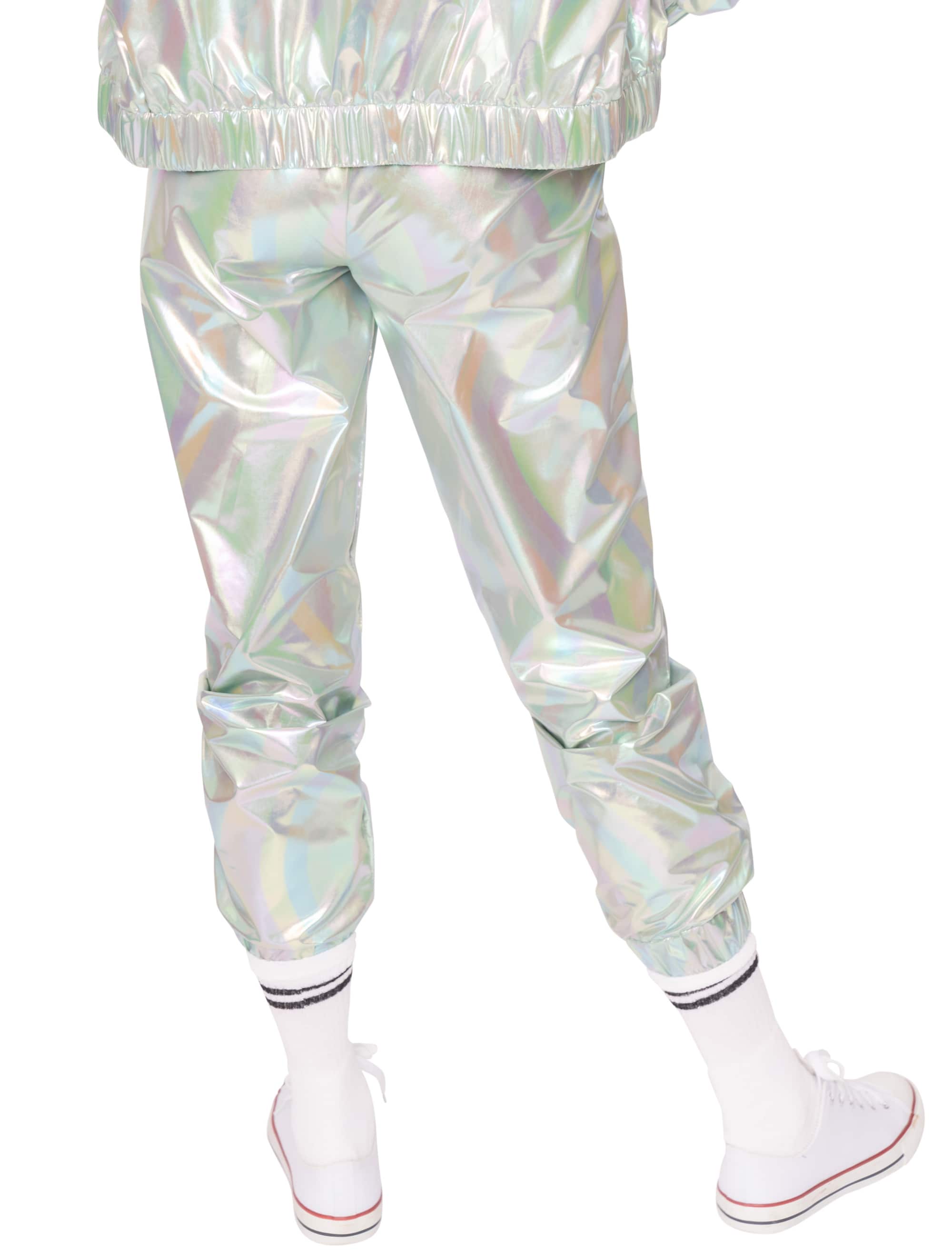 Hose Jogginganzug silber L/XL