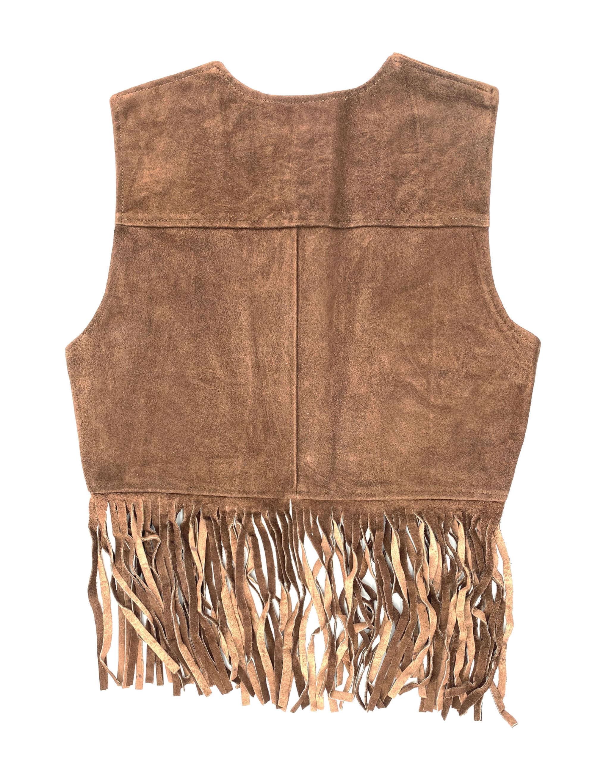 Weste Cowboy Damen dunkelbraun L/XL