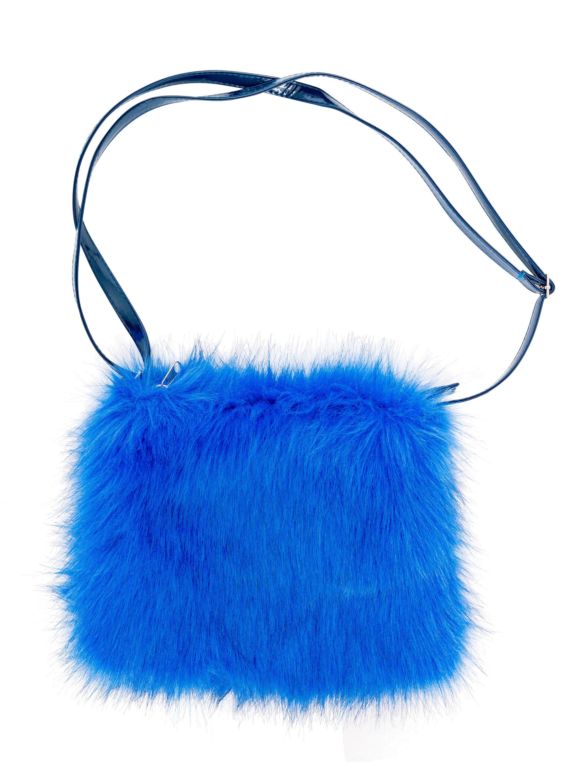 Tasche Plüsch Deluxe blau