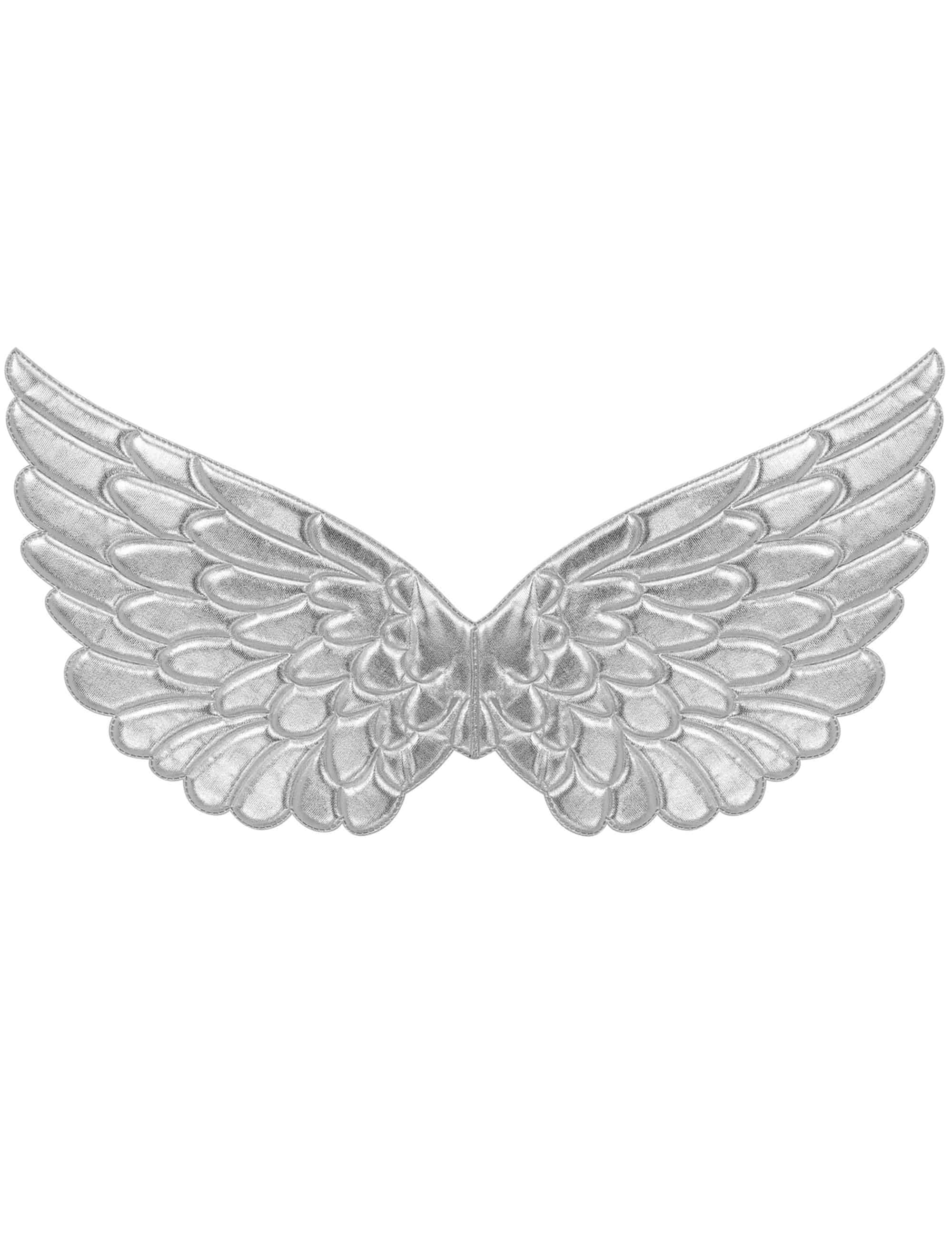 Engelsflügel 57x26cm silber
