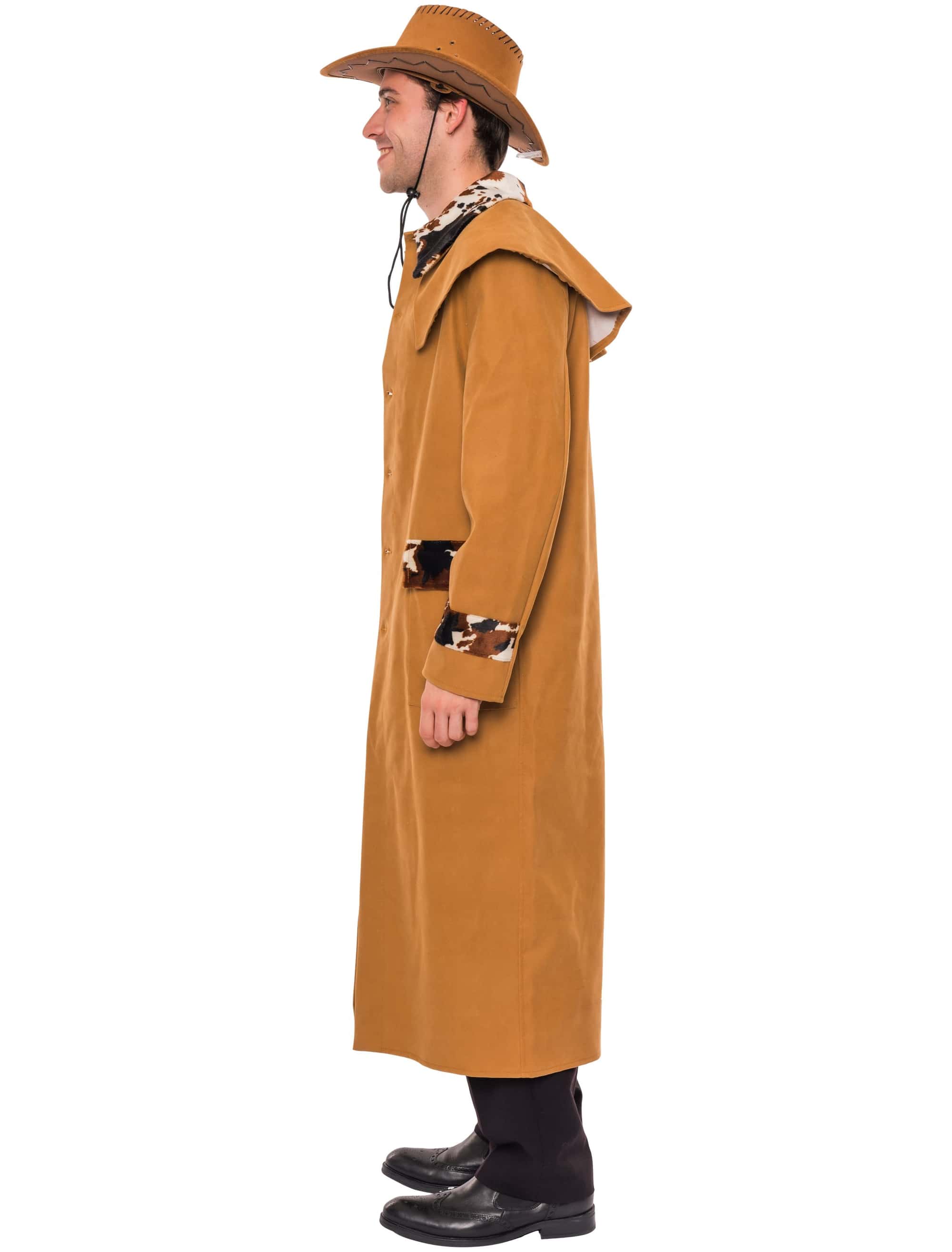 Mantel Cowboy  Herren braun 2XL/3XL