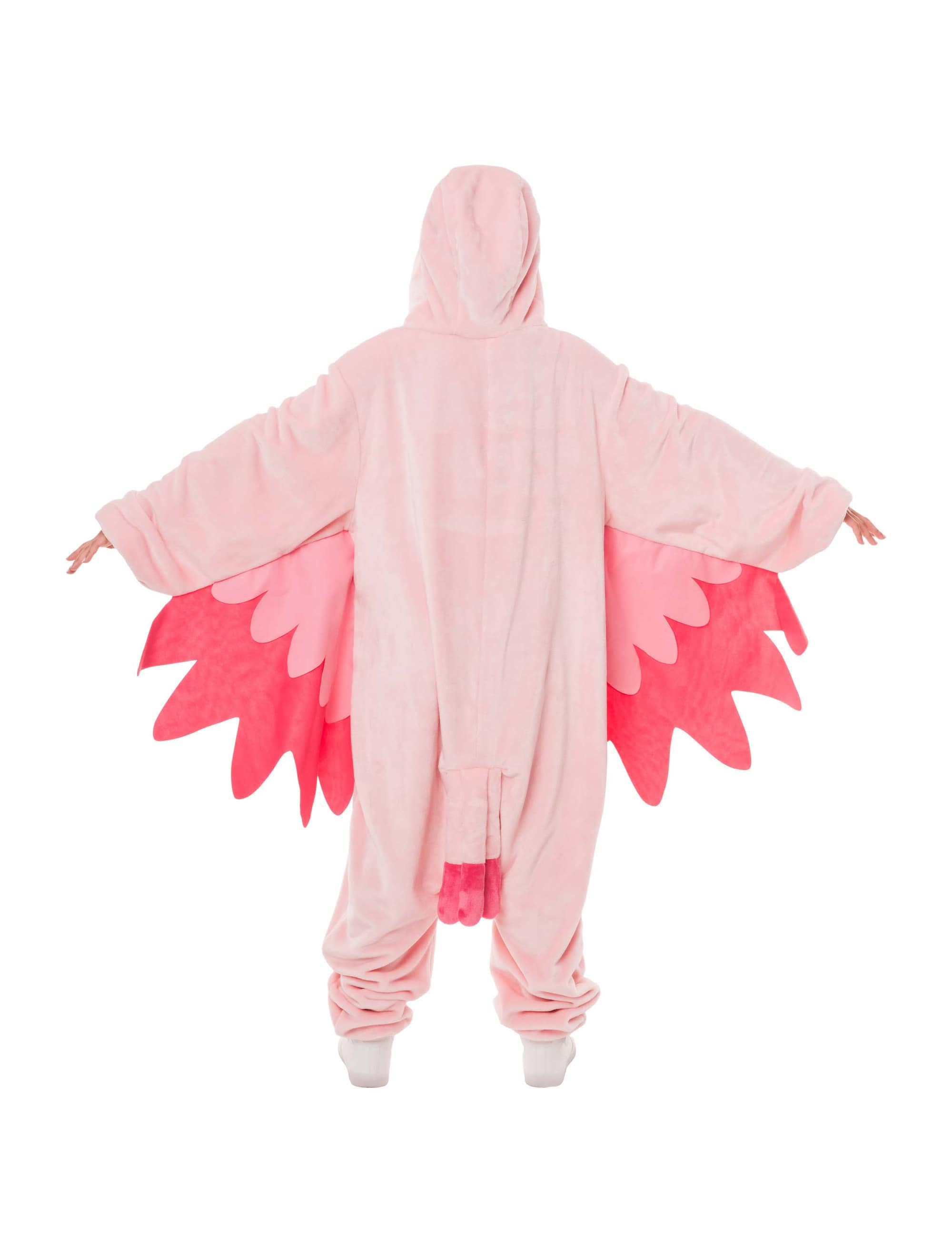 Overall Plüsch Flamingo Damen rosa 40/42