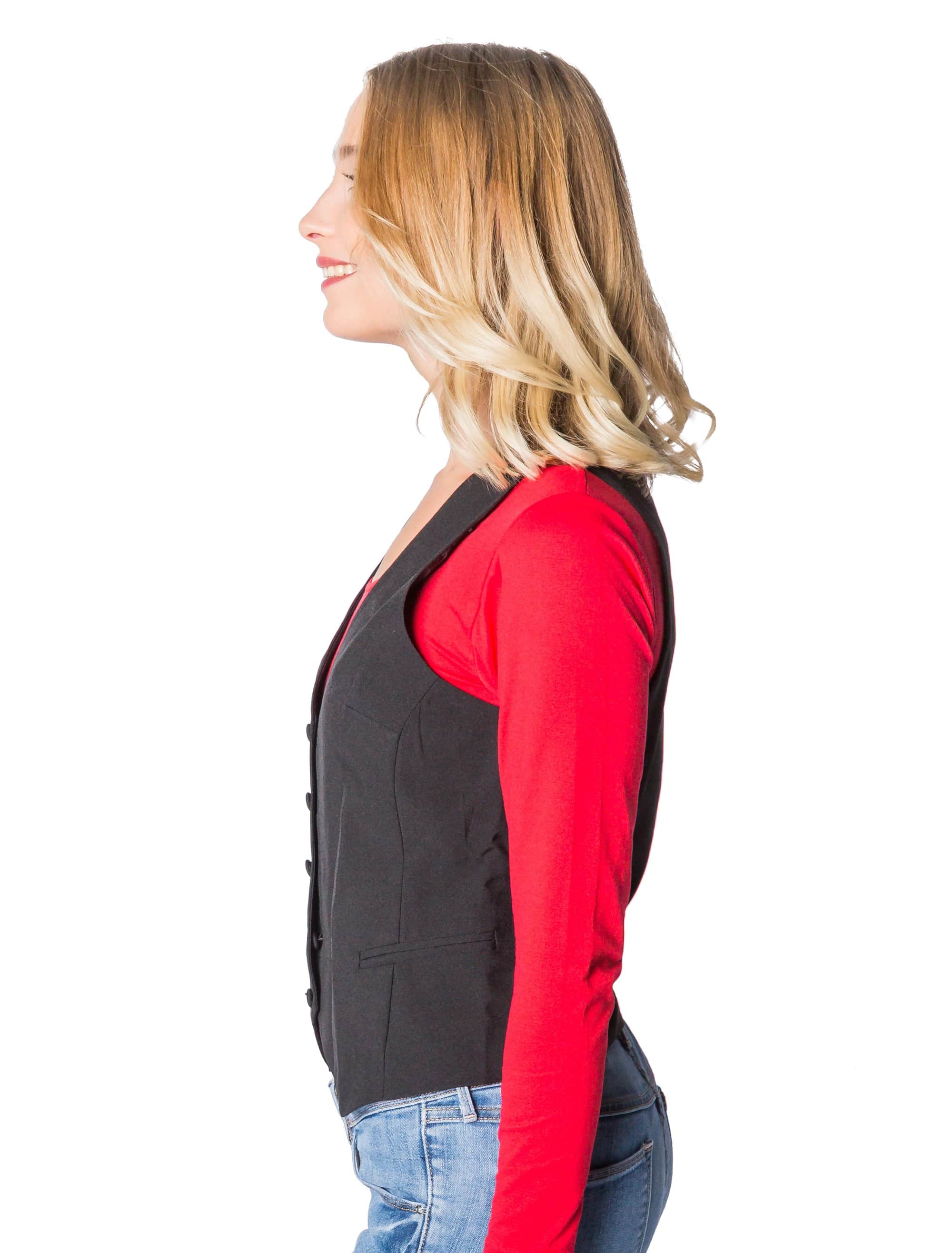 Weste Damen schwarz S