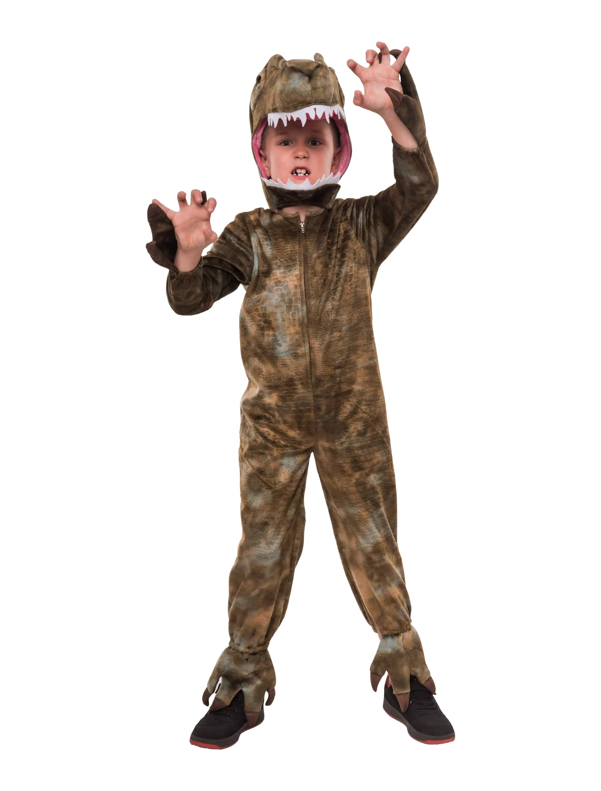 Overall Plüsch Raptor Kinder grün 116