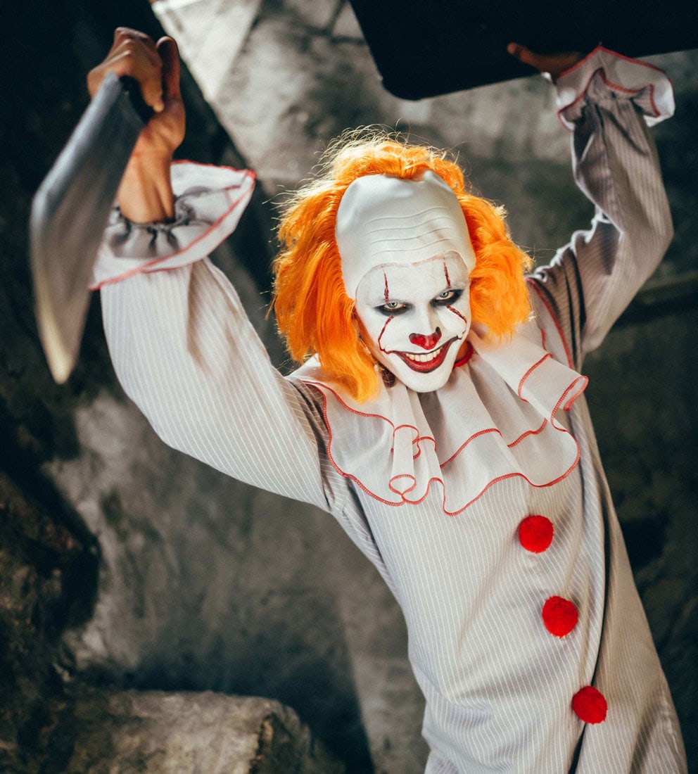 Halloween Partnerkostüm Horrorclown bei Deiters kaufen