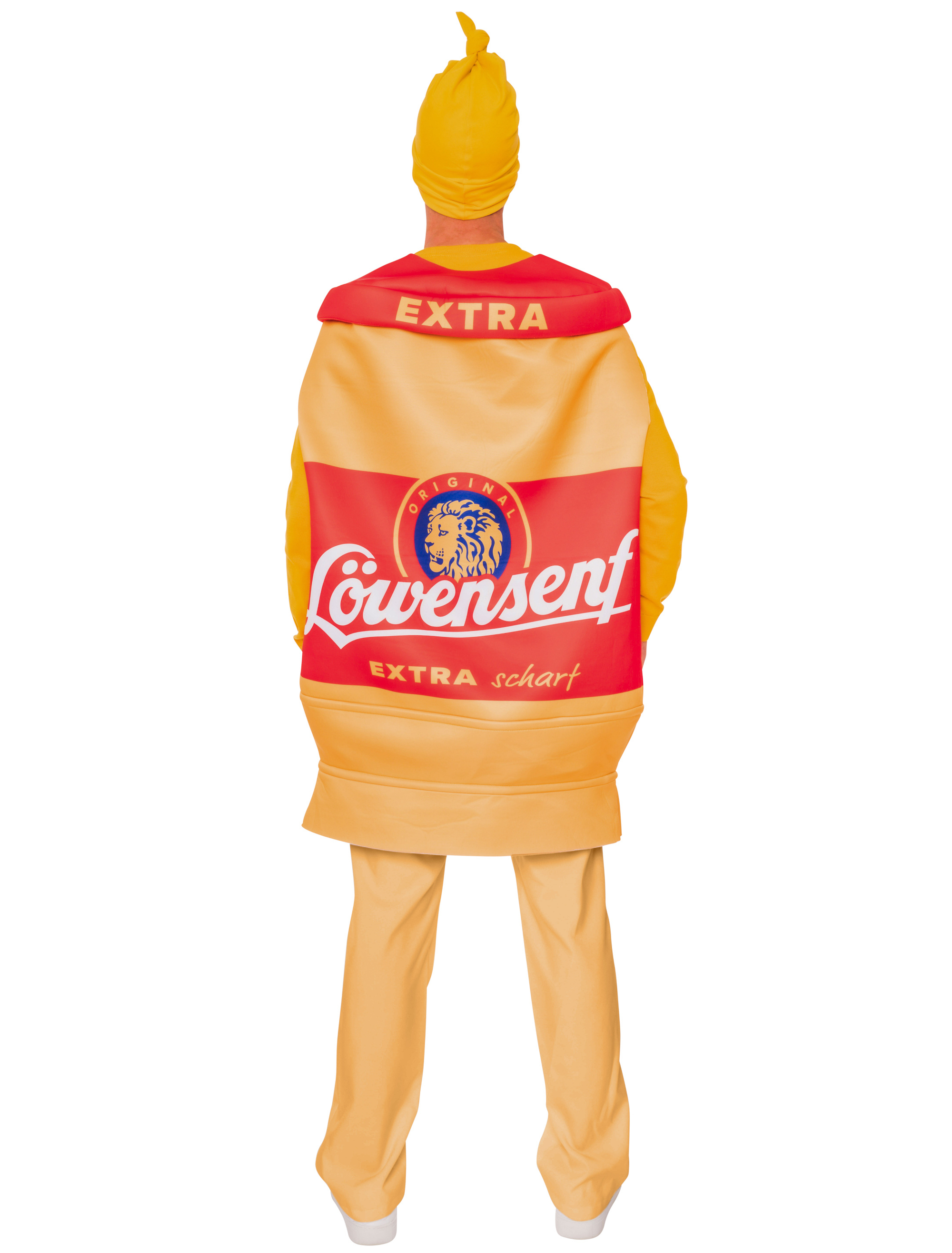 Kostüm Löwensenf Tönnchen EXTRA 2-tlg.