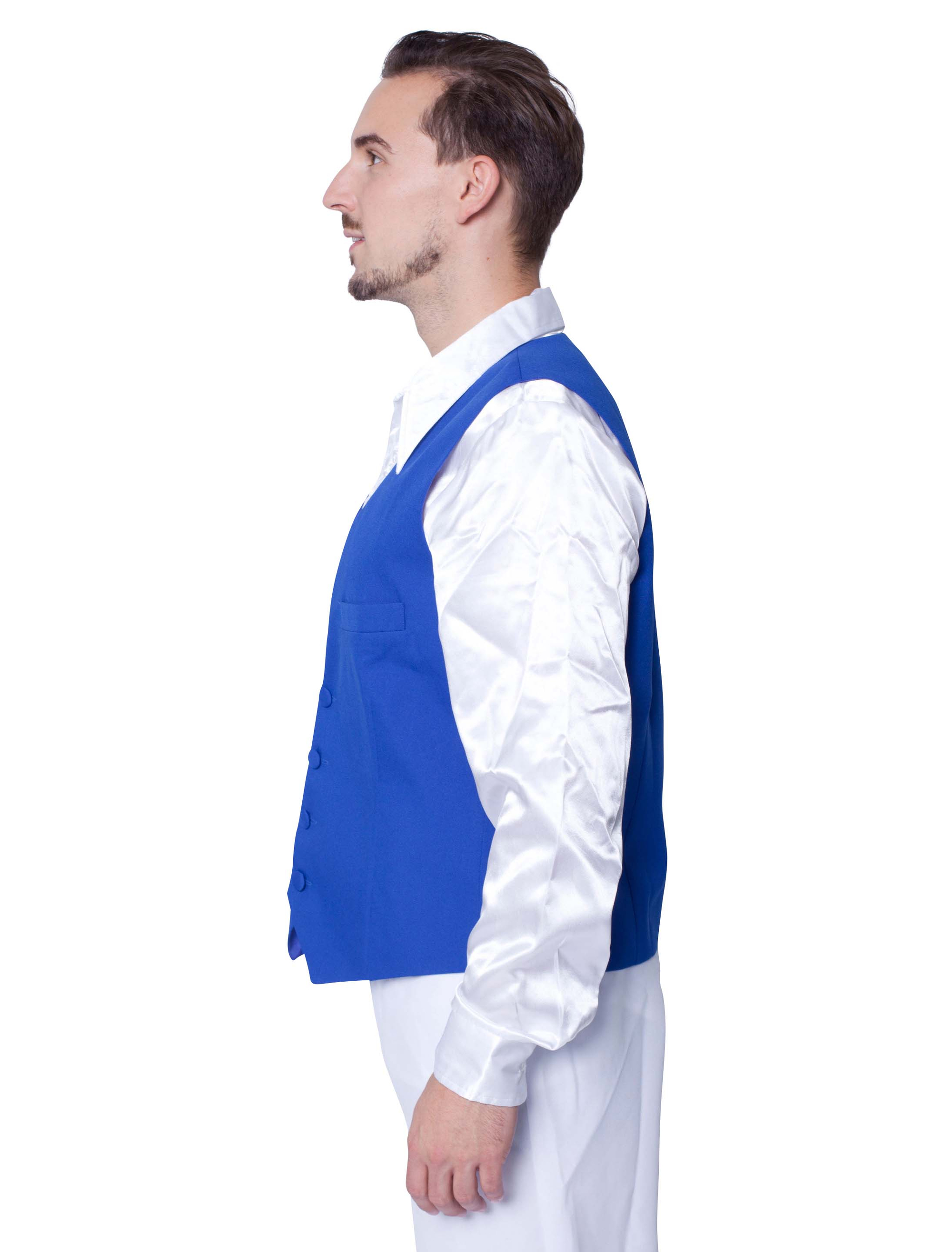 Weste Herren blau 50/52