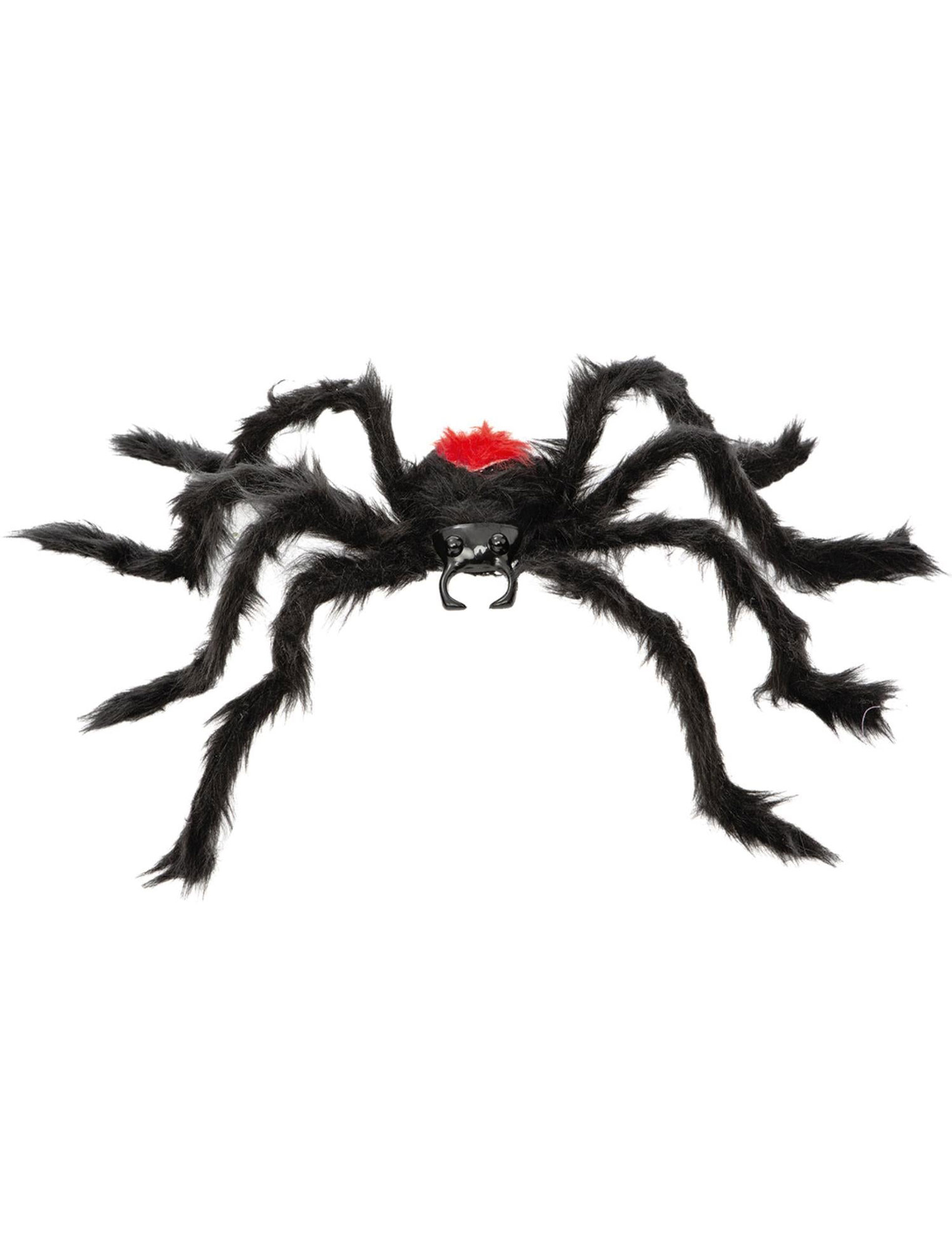 Spinne Schwarze Witwe 75cm schwarz