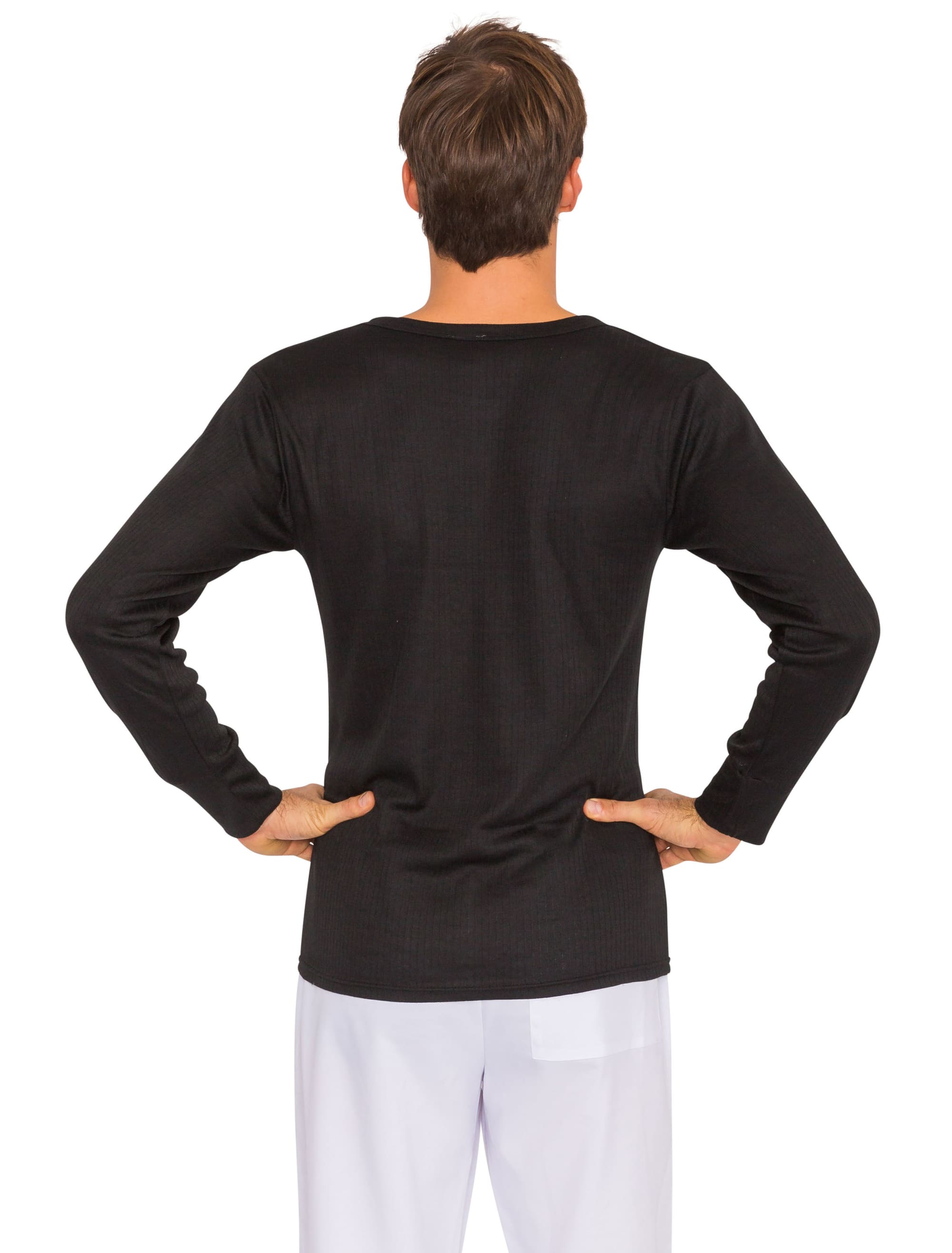 Shirt Thermo Herren schwarz M