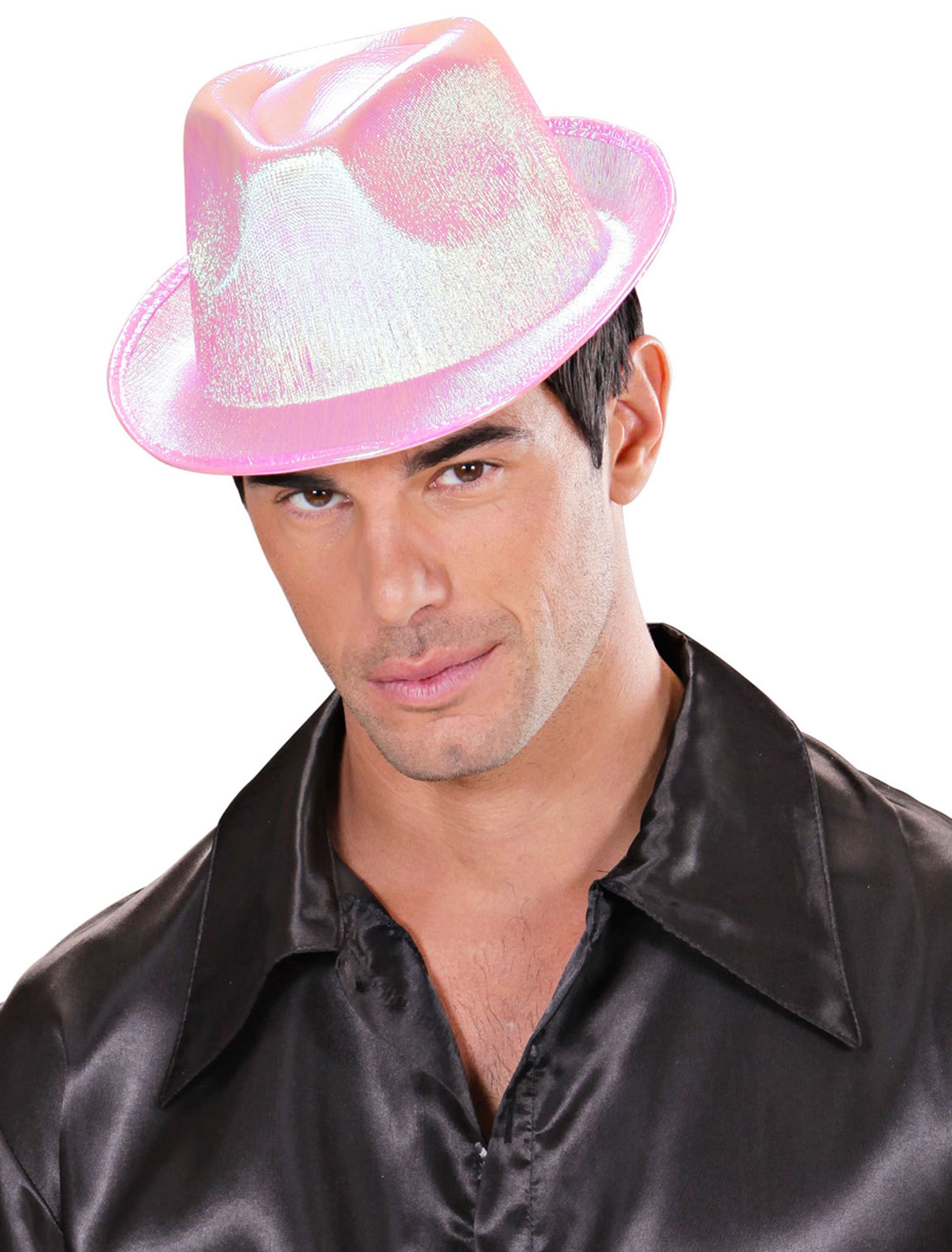 Gangsterhut rosa one size